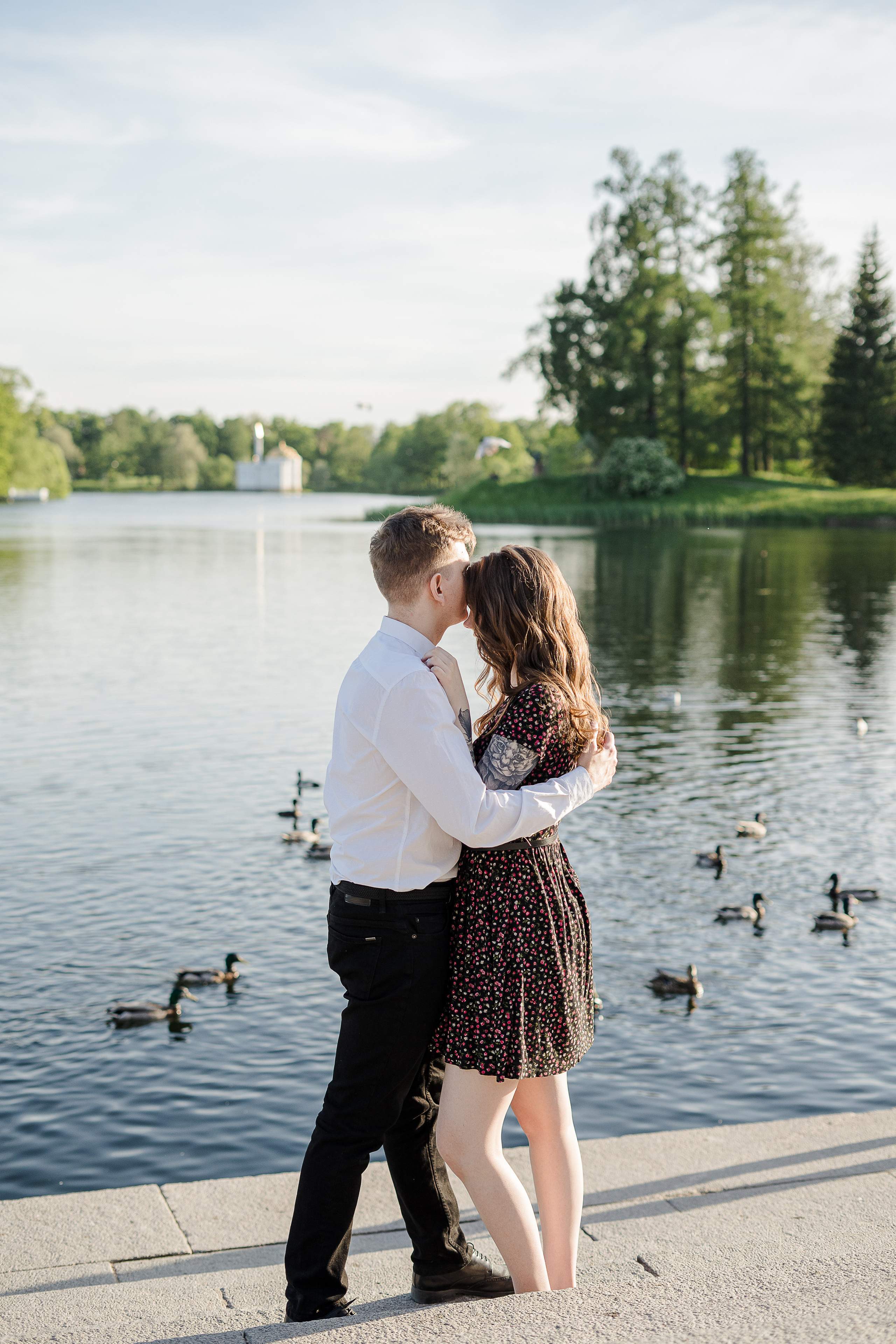 Вечер в Царском Селе. Свадебный и семейный фотограф в Пушкине и Санкт-Петербурге Мария Филиппова