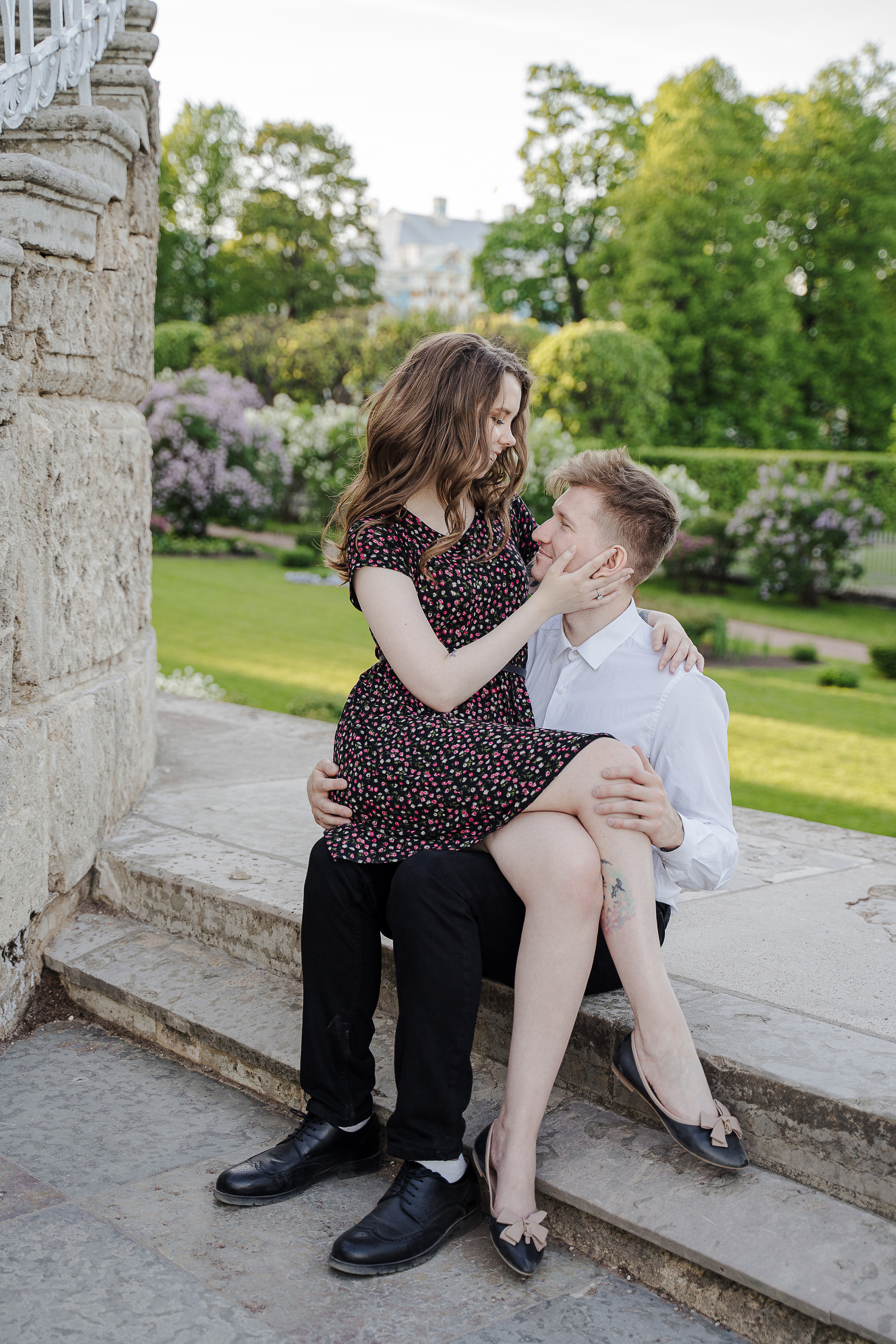 Вечер в Царском Селе. Свадебный и семейный фотограф в Пушкине и Санкт-Петербурге Мария Филиппова