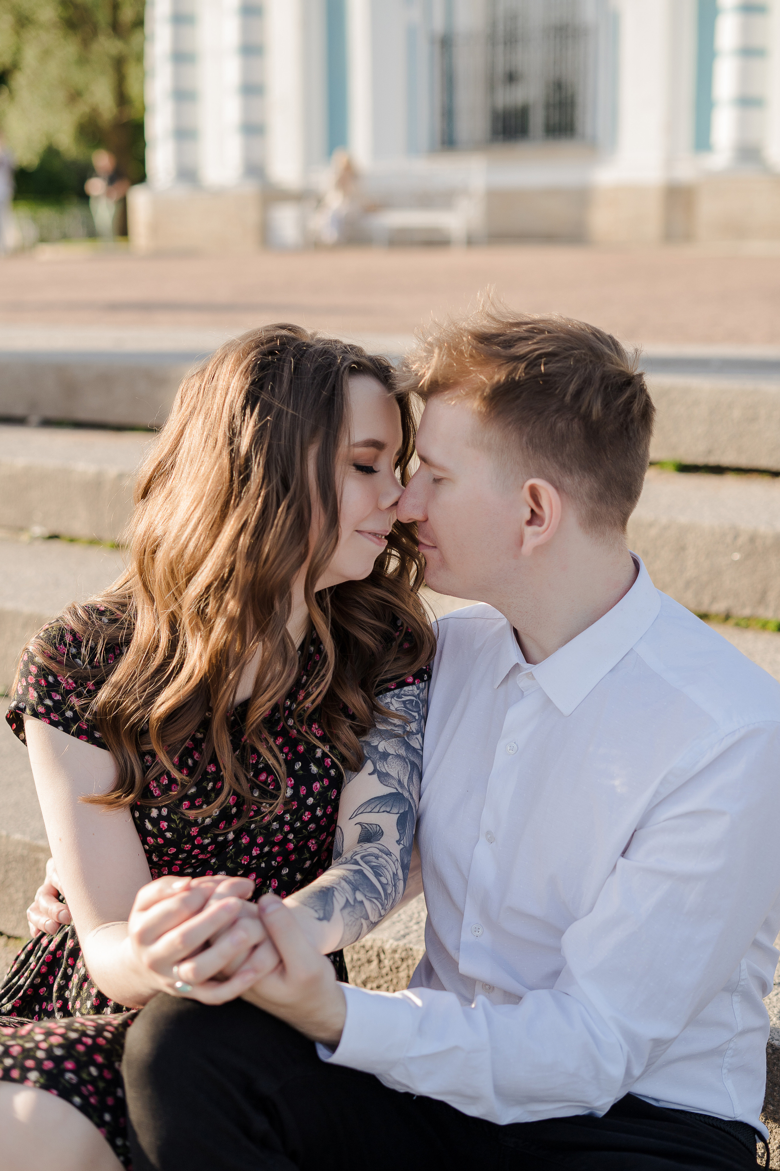 Вечер в Царском Селе. Свадебный и семейный фотограф в Пушкине и Санкт-Петербурге Мария Филиппова