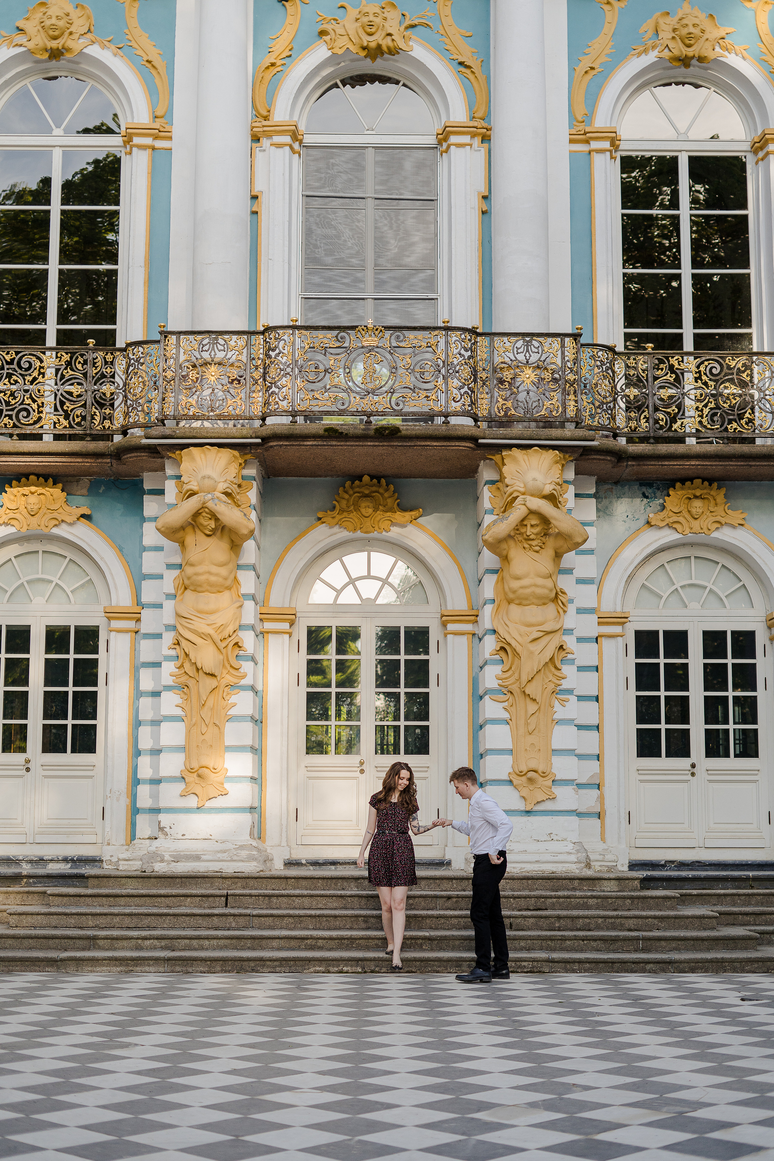 Вечер в Царском Селе. Свадебный и семейный фотограф в Пушкине и Санкт-Петербурге Мария Филиппова