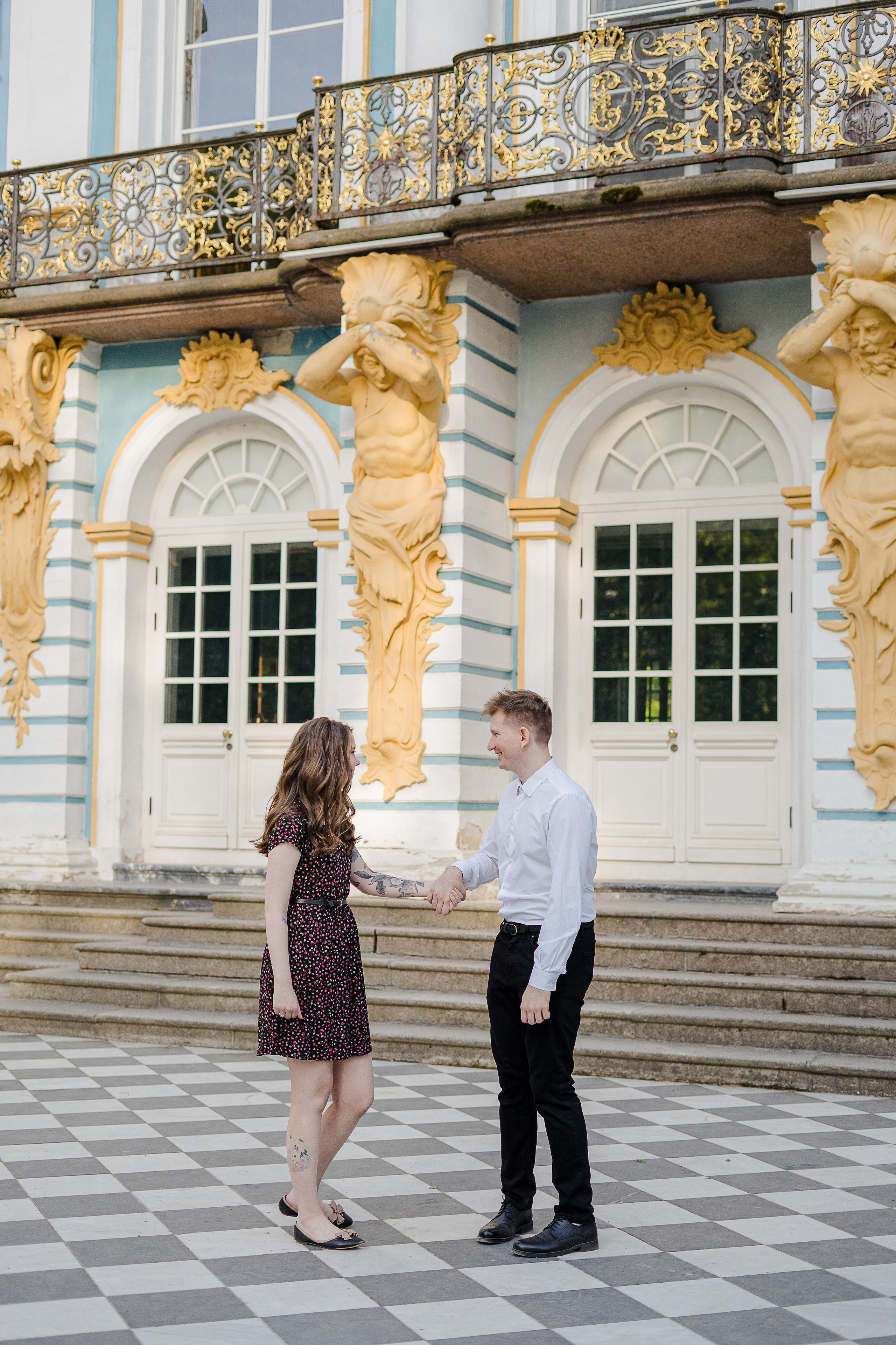 Вечер в Царском Селе. Свадебный и семейный фотограф в Пушкине и Санкт-Петербурге Мария Филиппова