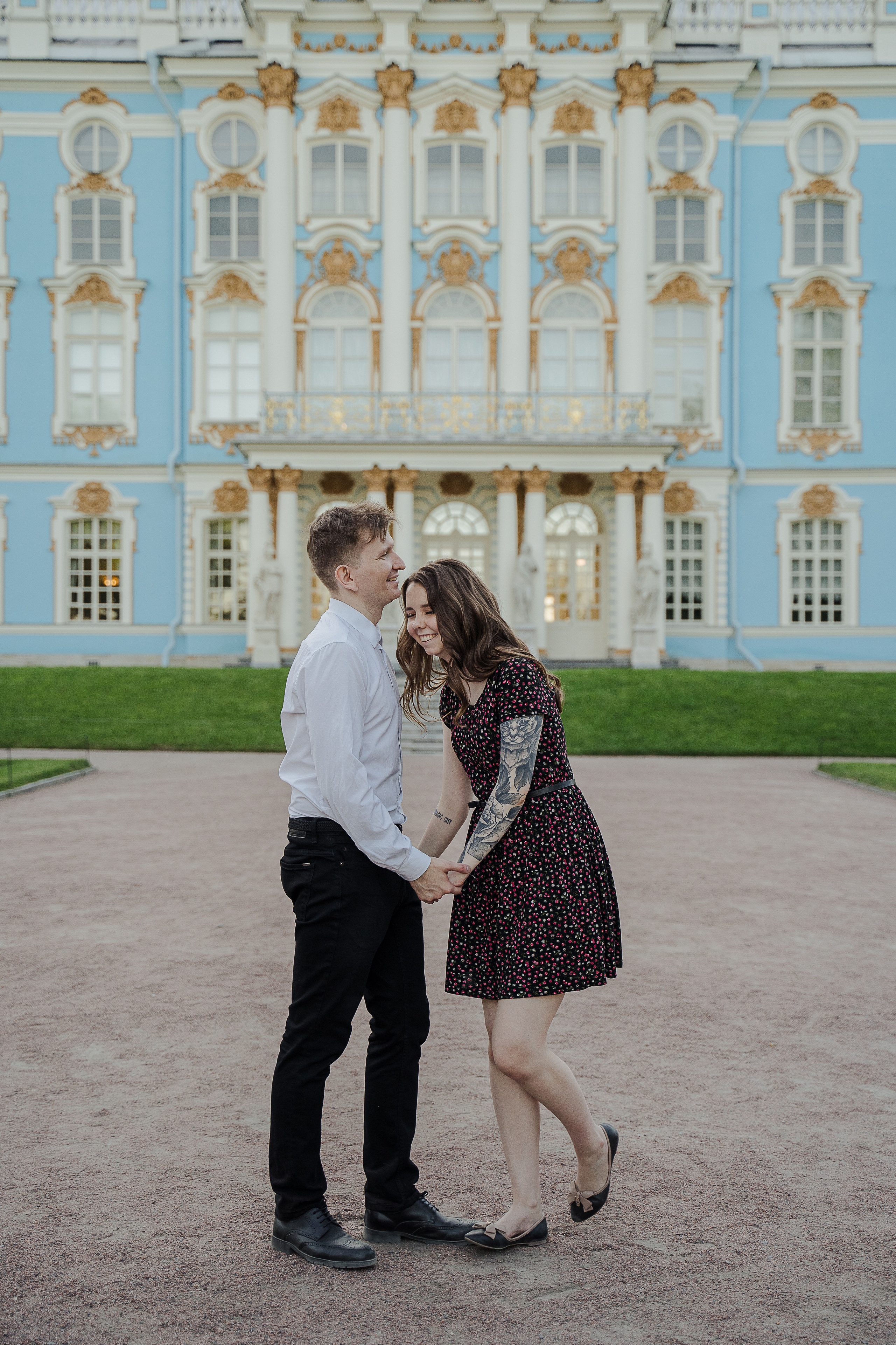 Вечер в Царском Селе. Свадебный и семейный фотограф в Пушкине и Санкт-Петербурге Мария Филиппова