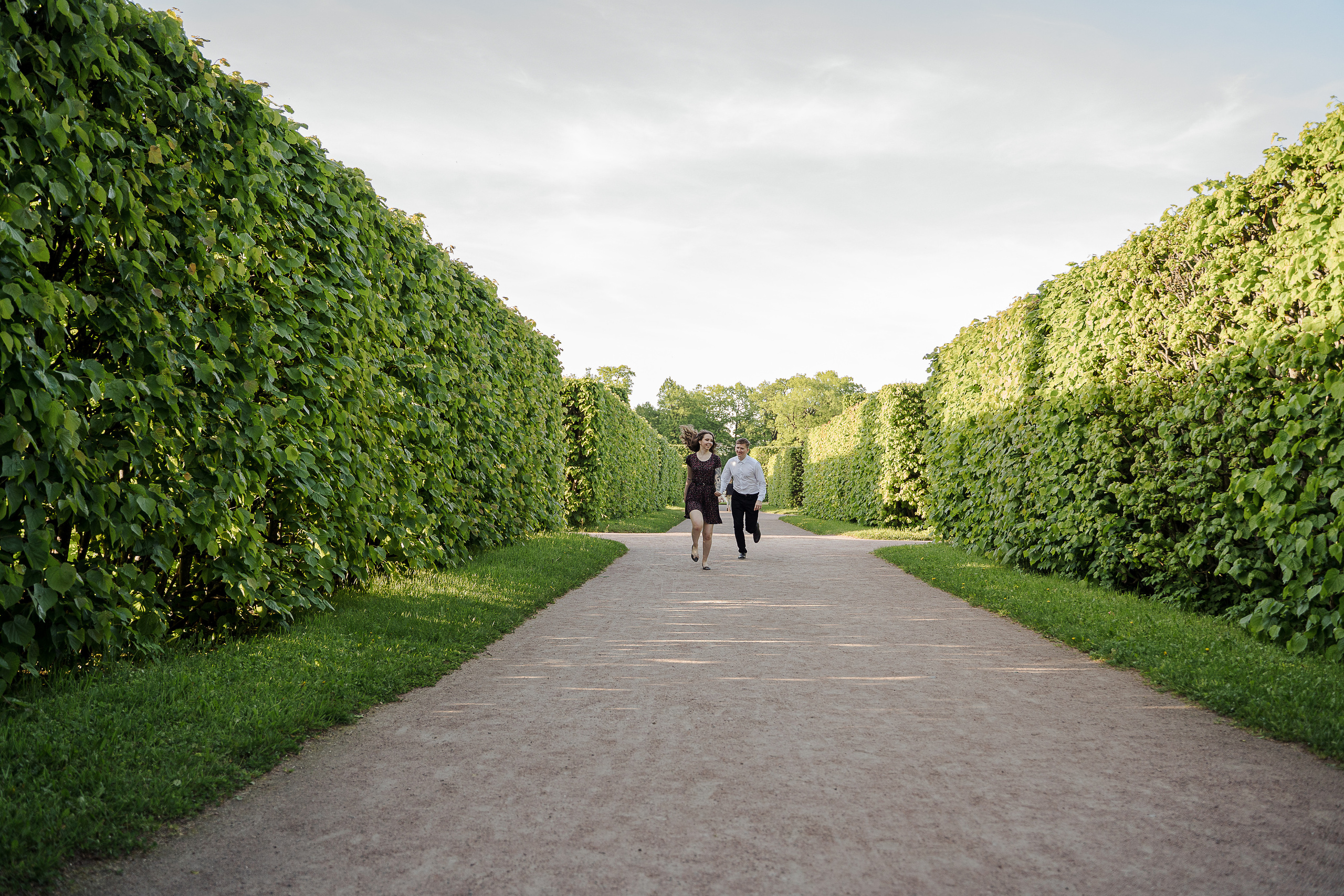 Вечер в Царском Селе. Свадебный и семейный фотограф в Пушкине и Санкт-Петербурге Мария Филиппова