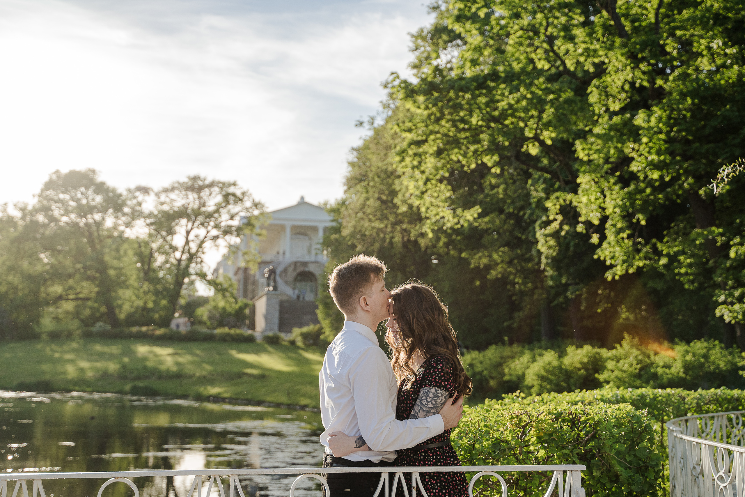Вечер в Царском Селе. Свадебный и семейный фотограф в Пушкине и Санкт-Петербурге Мария Филиппова