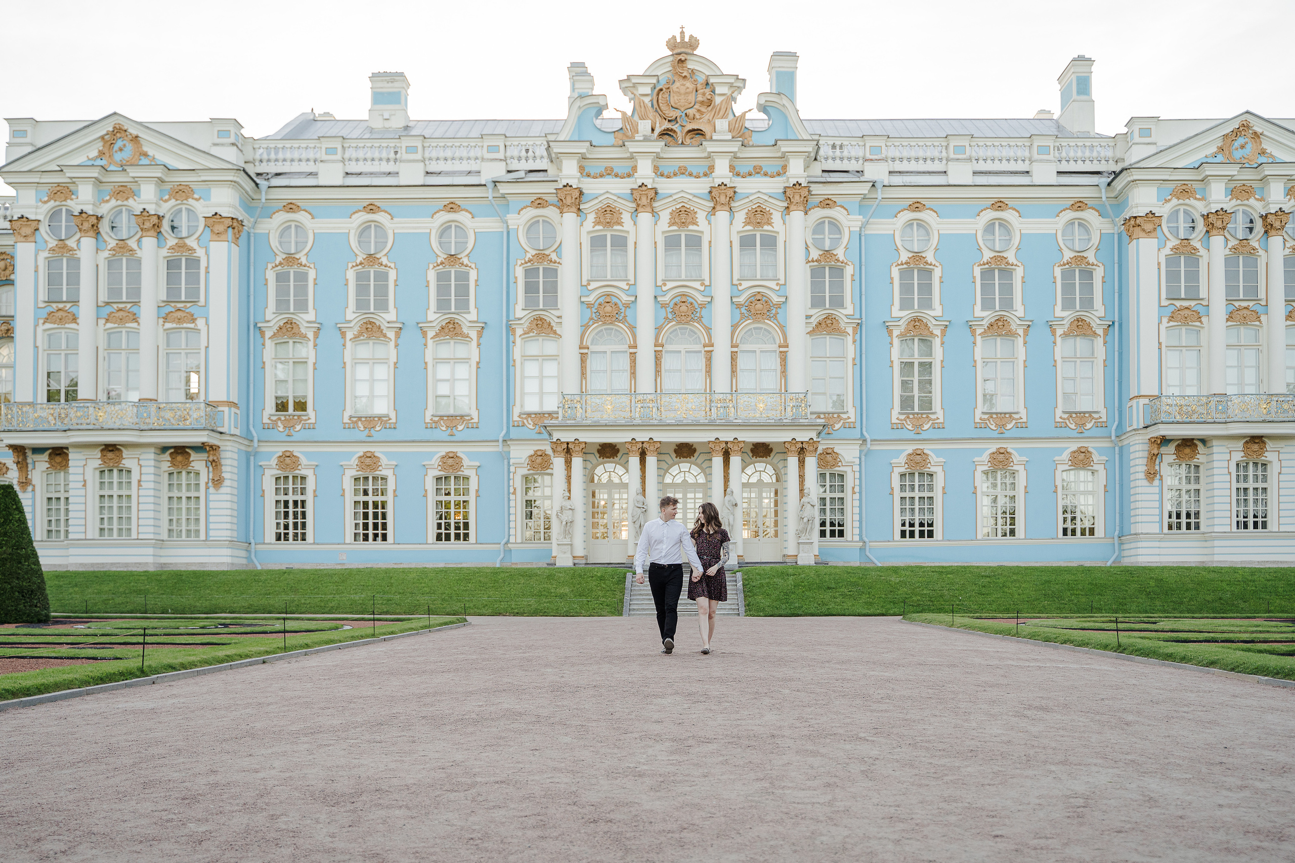 Вечер в Царском Селе. Свадебный и семейный фотограф в Пушкине и Санкт-Петербурге Мария Филиппова