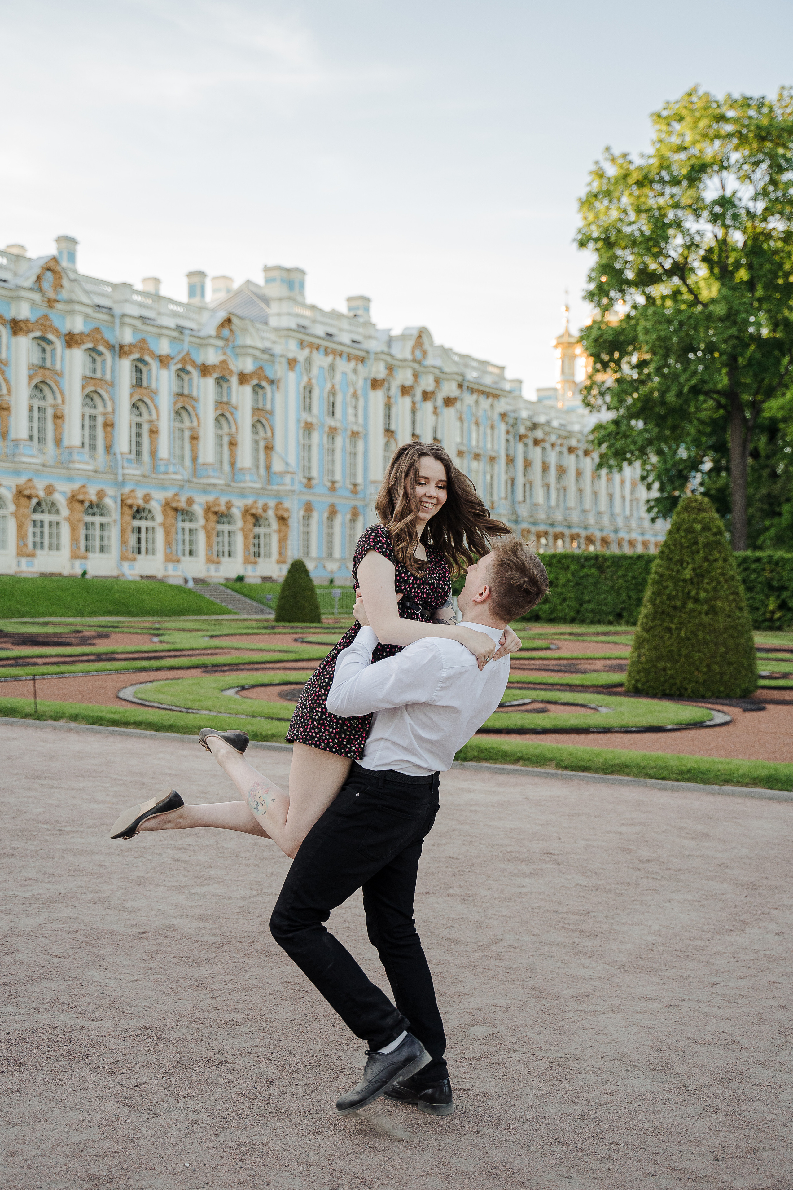 Вечер в Царском Селе. Свадебный и семейный фотограф в Пушкине и Санкт-Петербурге Мария Филиппова