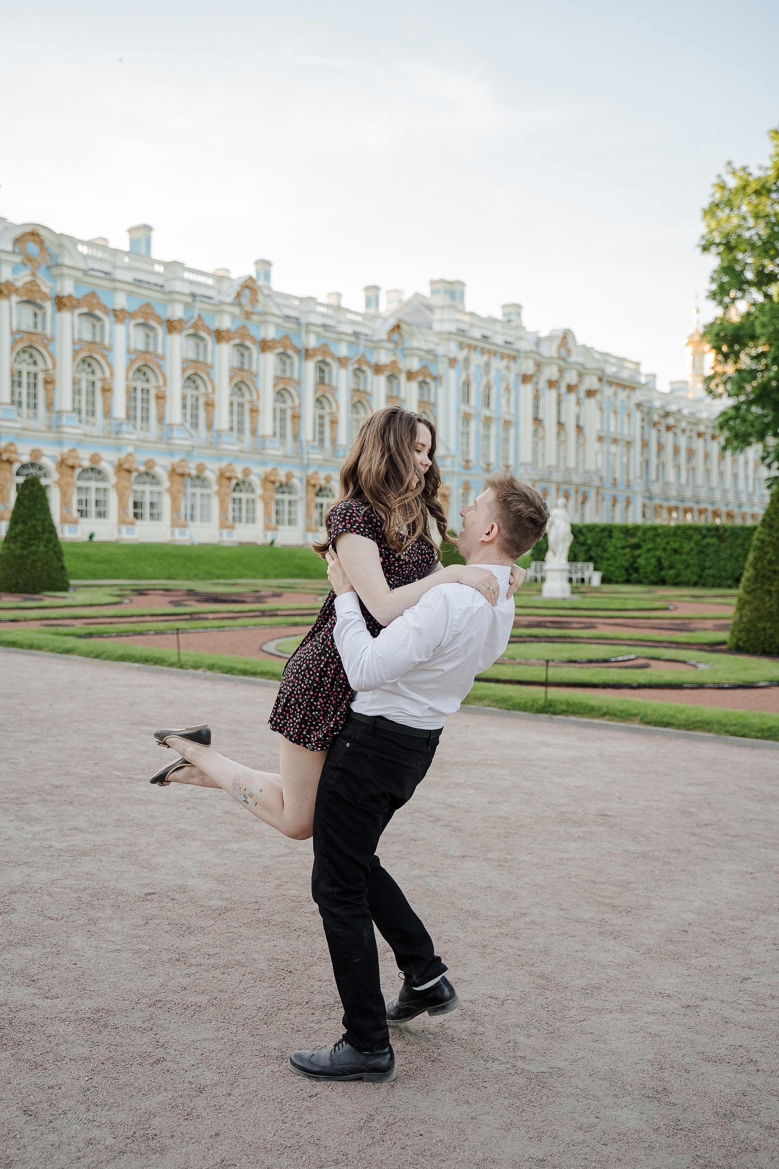 Вечер в Царском Селе. Свадебный и семейный фотограф в Пушкине и Санкт-Петербурге Мария Филиппова