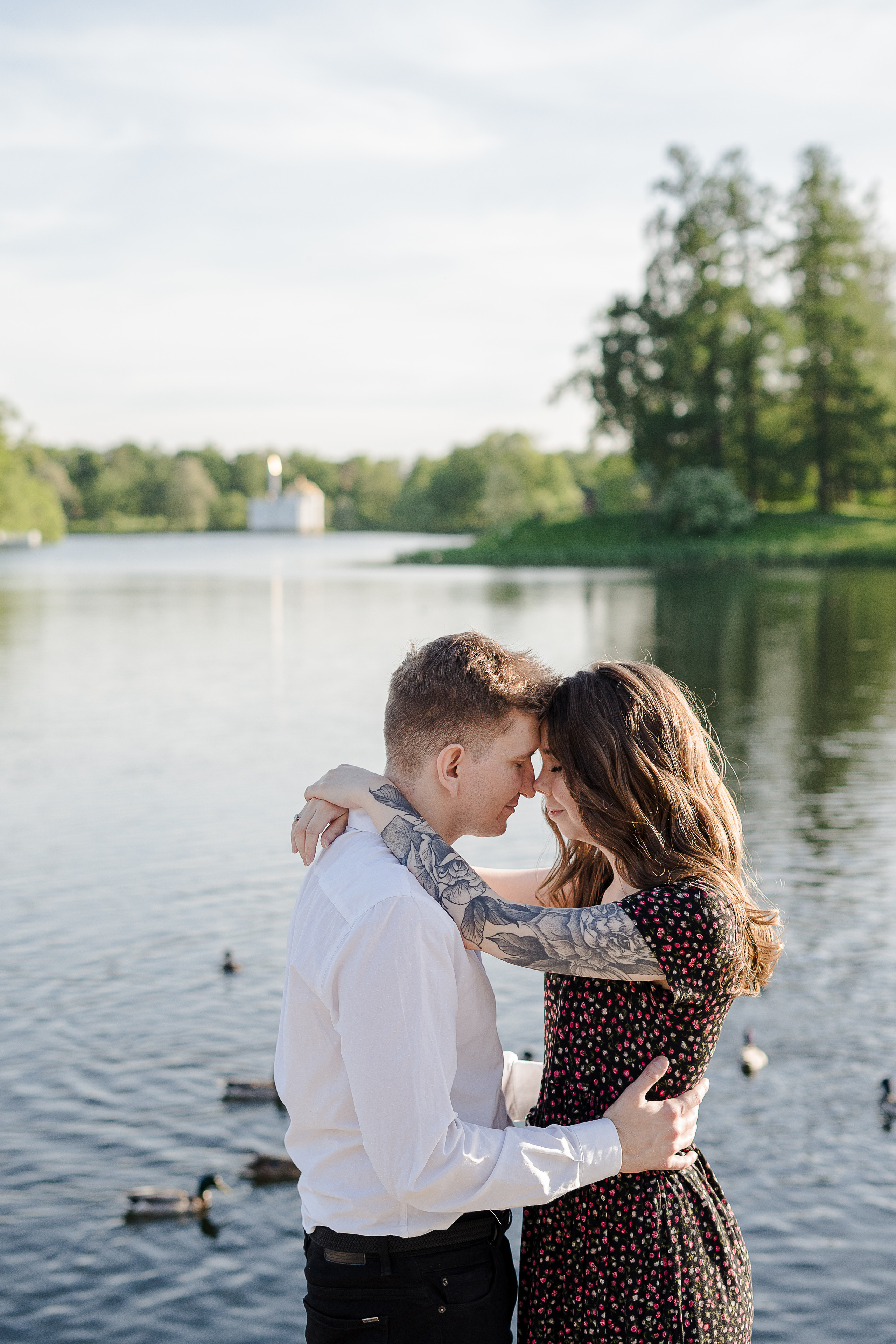 Вечер в Царском Селе. Свадебный и семейный фотограф в Пушкине и Санкт-Петербурге Мария Филиппова
