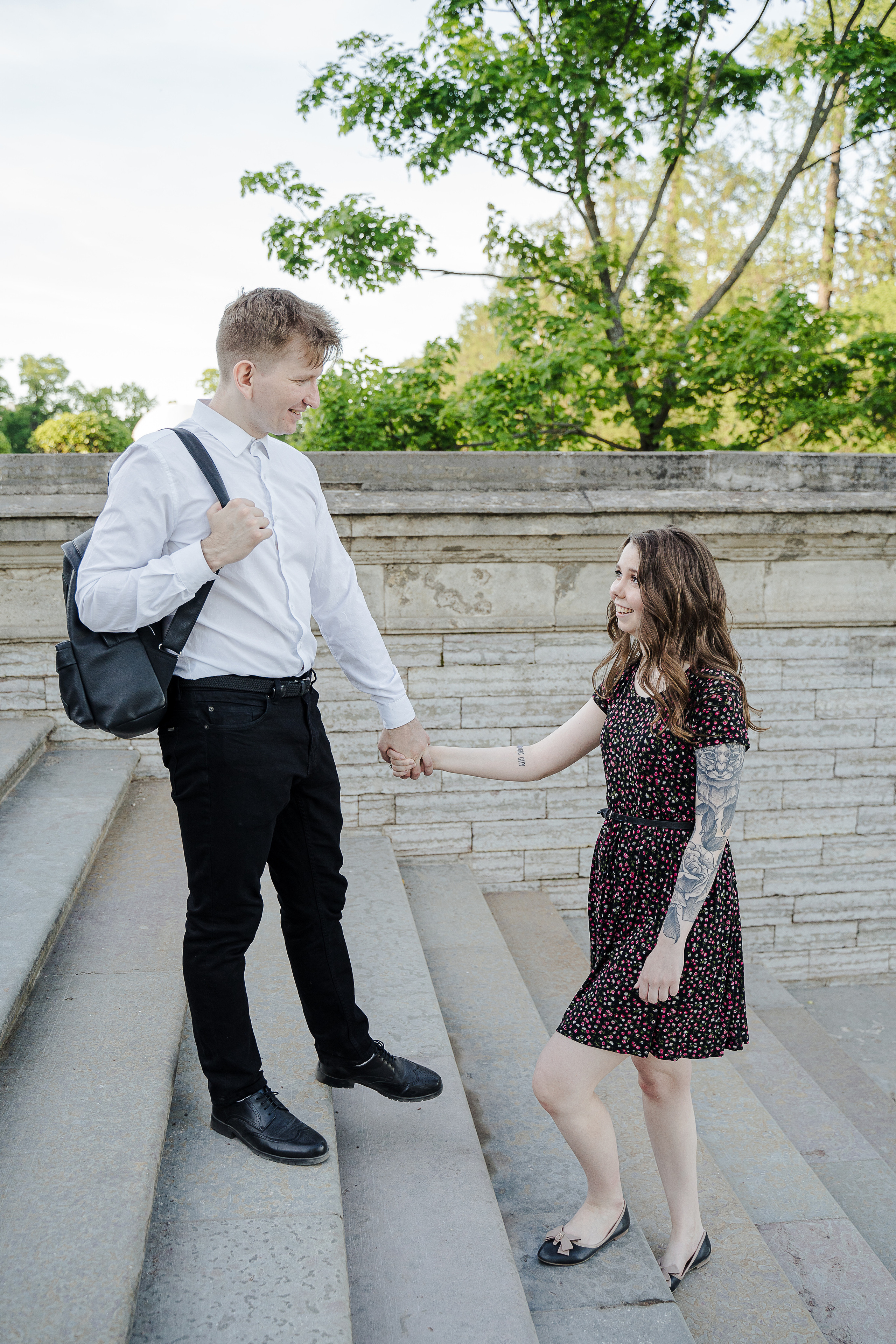 Вечер в Царском Селе. Свадебный и семейный фотограф в Пушкине и Санкт-Петербурге Мария Филиппова