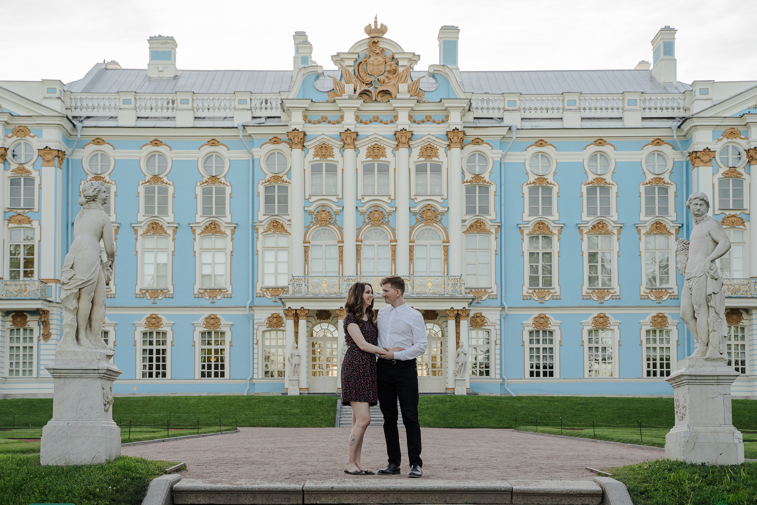 Вечер в Царском Селе. Свадебный и семейный фотограф в Пушкине и Санкт-Петербурге Мария Филиппова