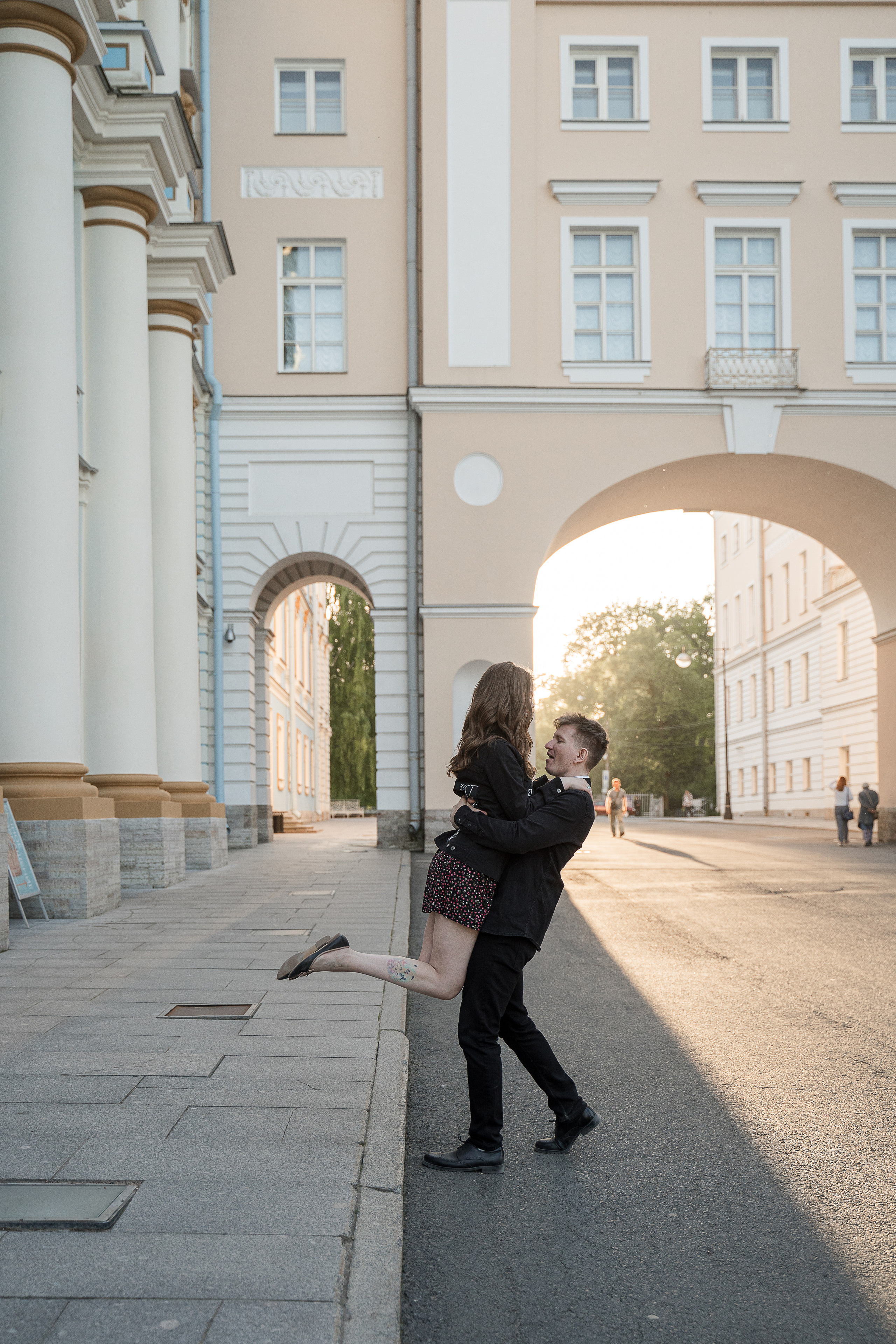 Вечер в Царском Селе. Свадебный и семейный фотограф в Пушкине и Санкт-Петербурге Мария Филиппова
