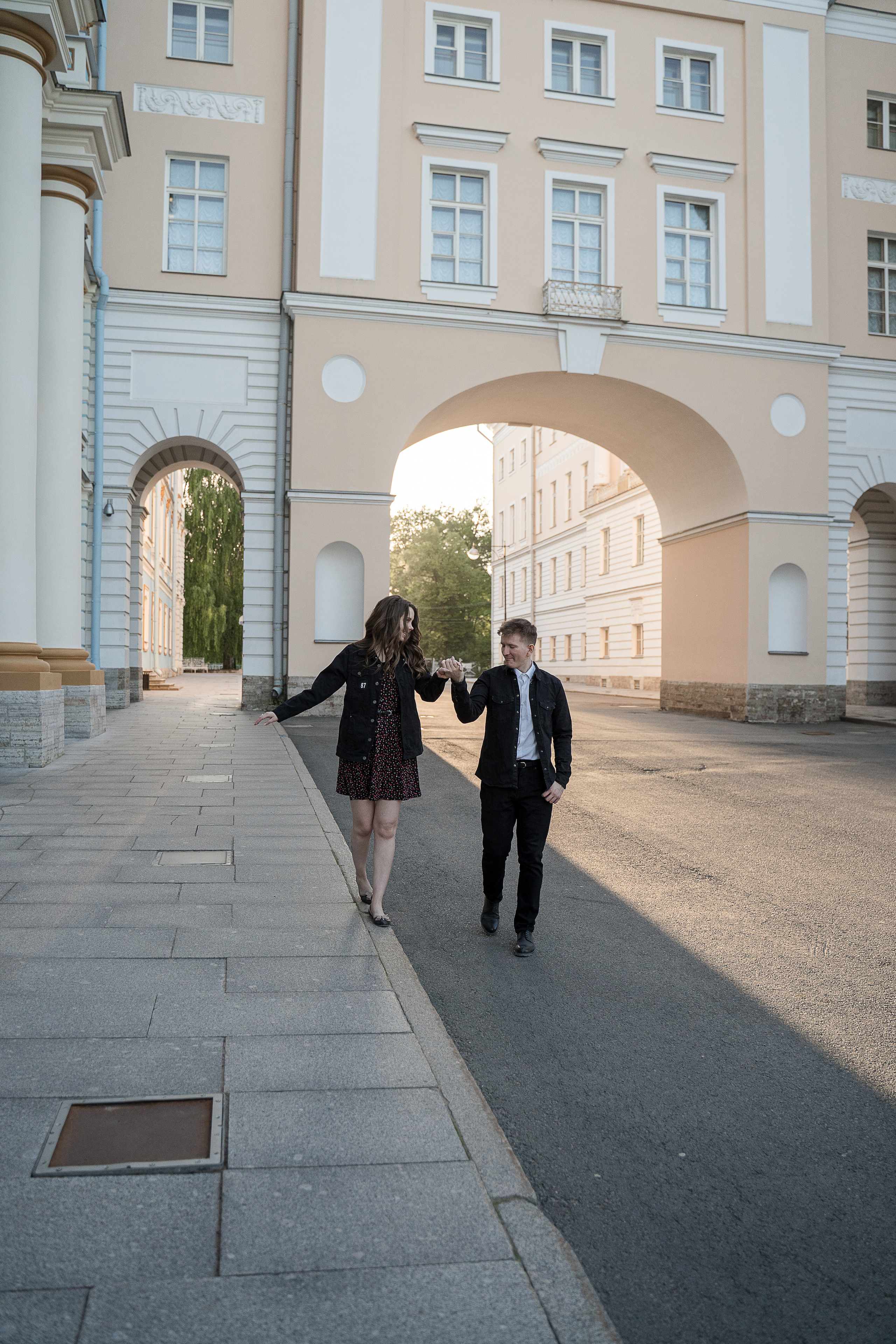 Вечер в Царском Селе. Свадебный и семейный фотограф в Пушкине и Санкт-Петербурге Мария Филиппова