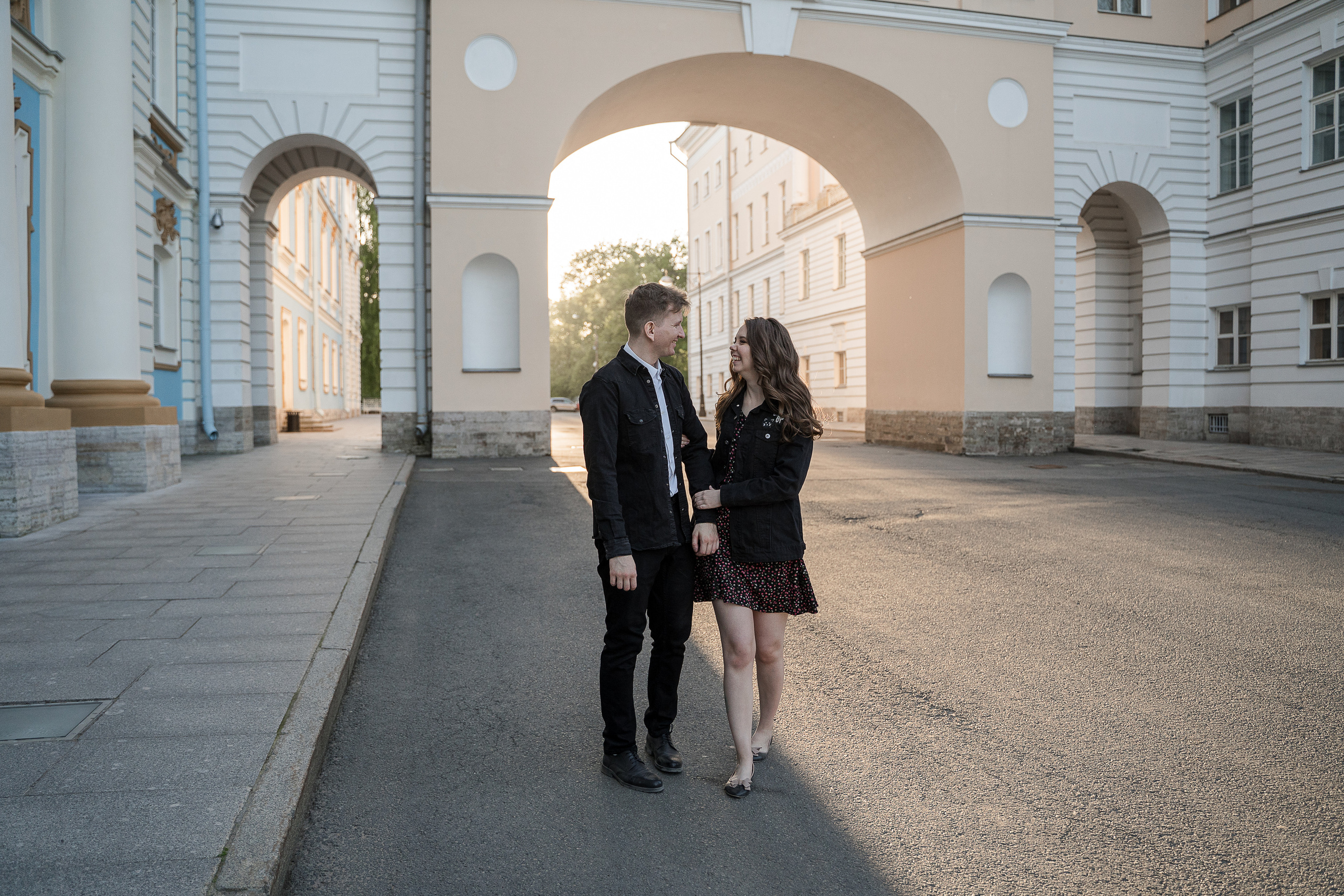 Вечер в Царском Селе. Свадебный и семейный фотограф в Пушкине и Санкт-Петербурге Мария Филиппова