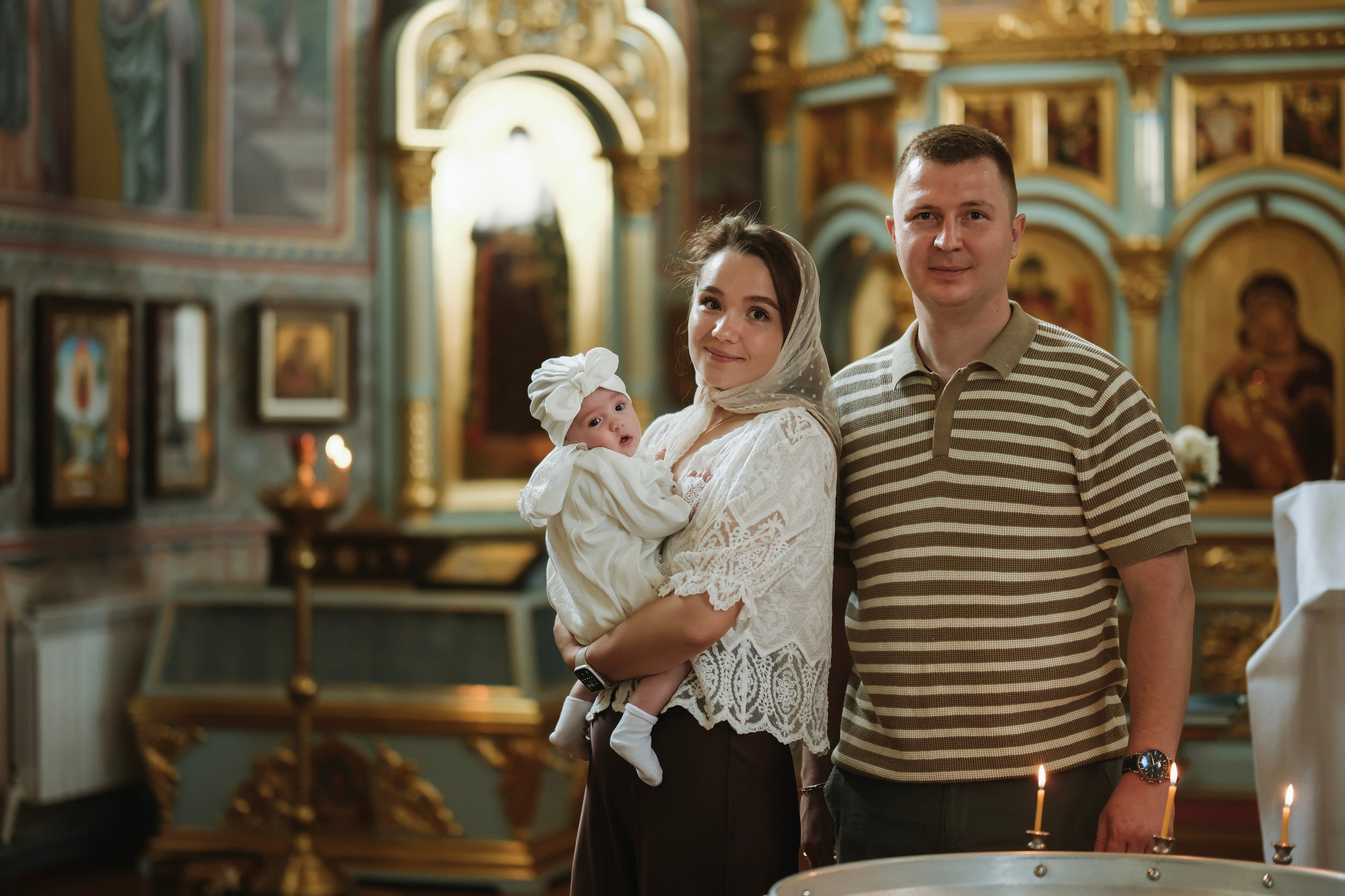 Крещение. Фотограф новорожденных в Брянске Анжелика Прохоренкова