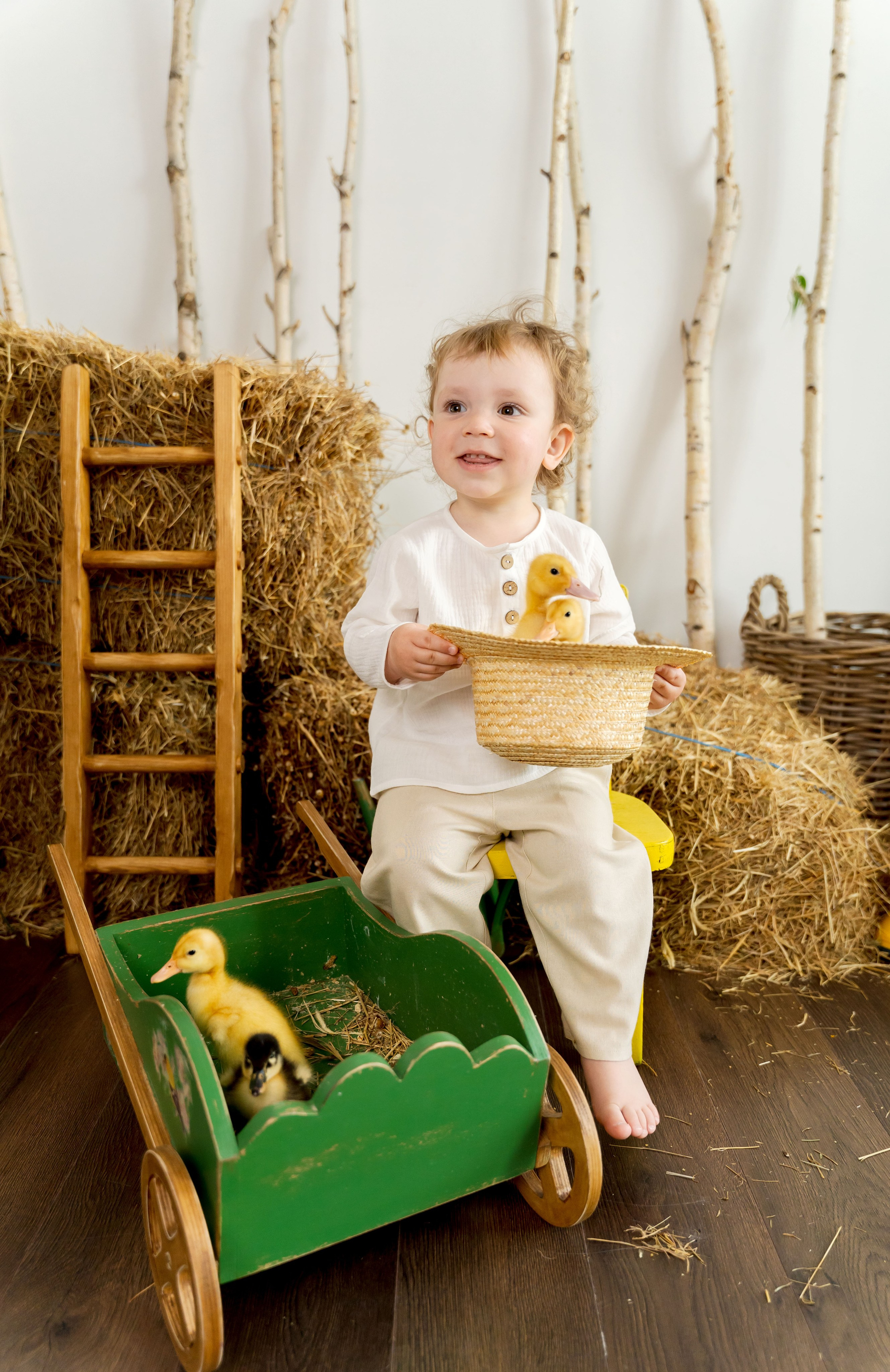 ПРОЕКТ «ПАСХАЛЬНЫЙ» С УТЯТАМИ. Фотограф в Ялте Инна Найден. Детский и семейный фотограф