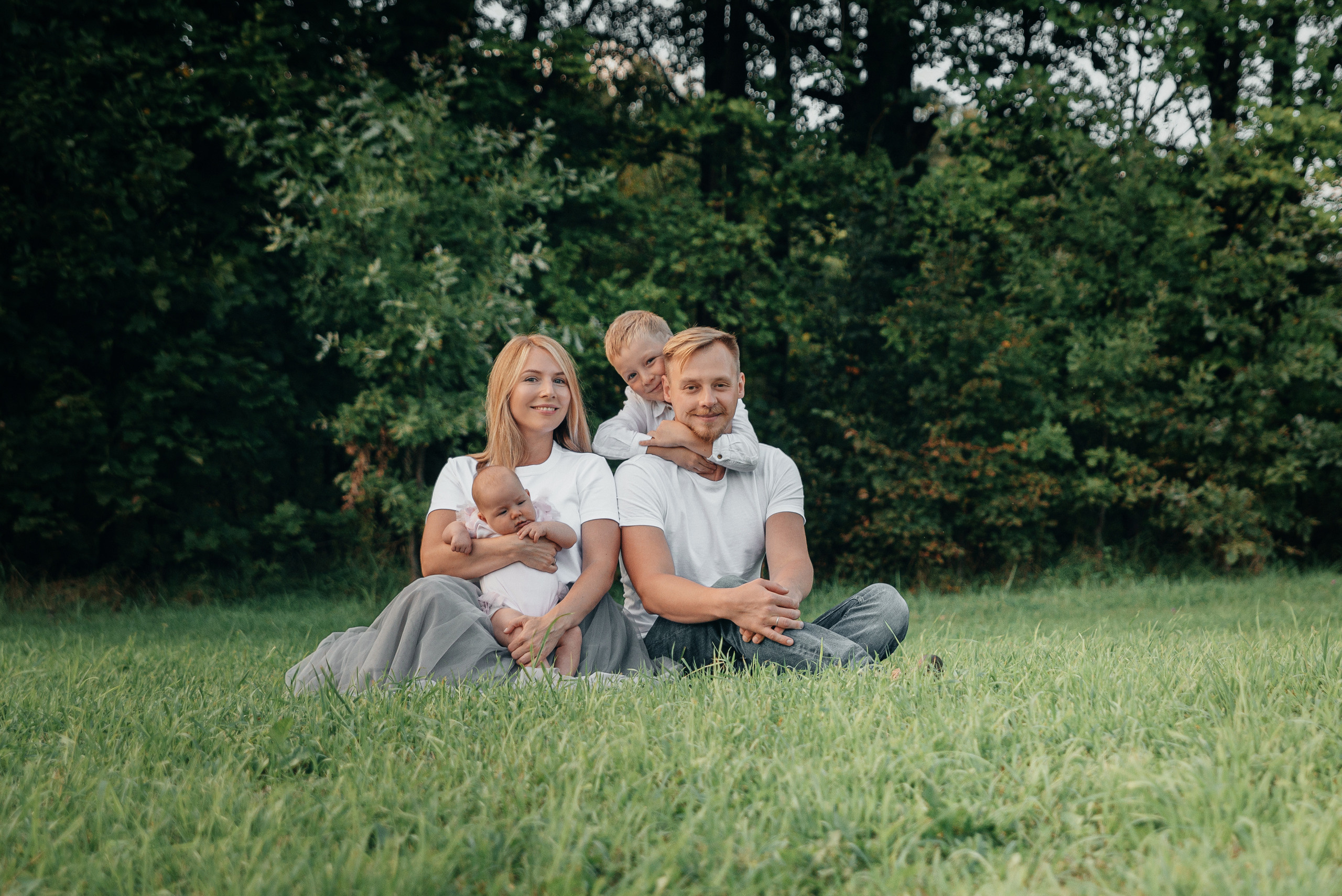 Семейная фотосессия (прогулка). Фотограф Москва
