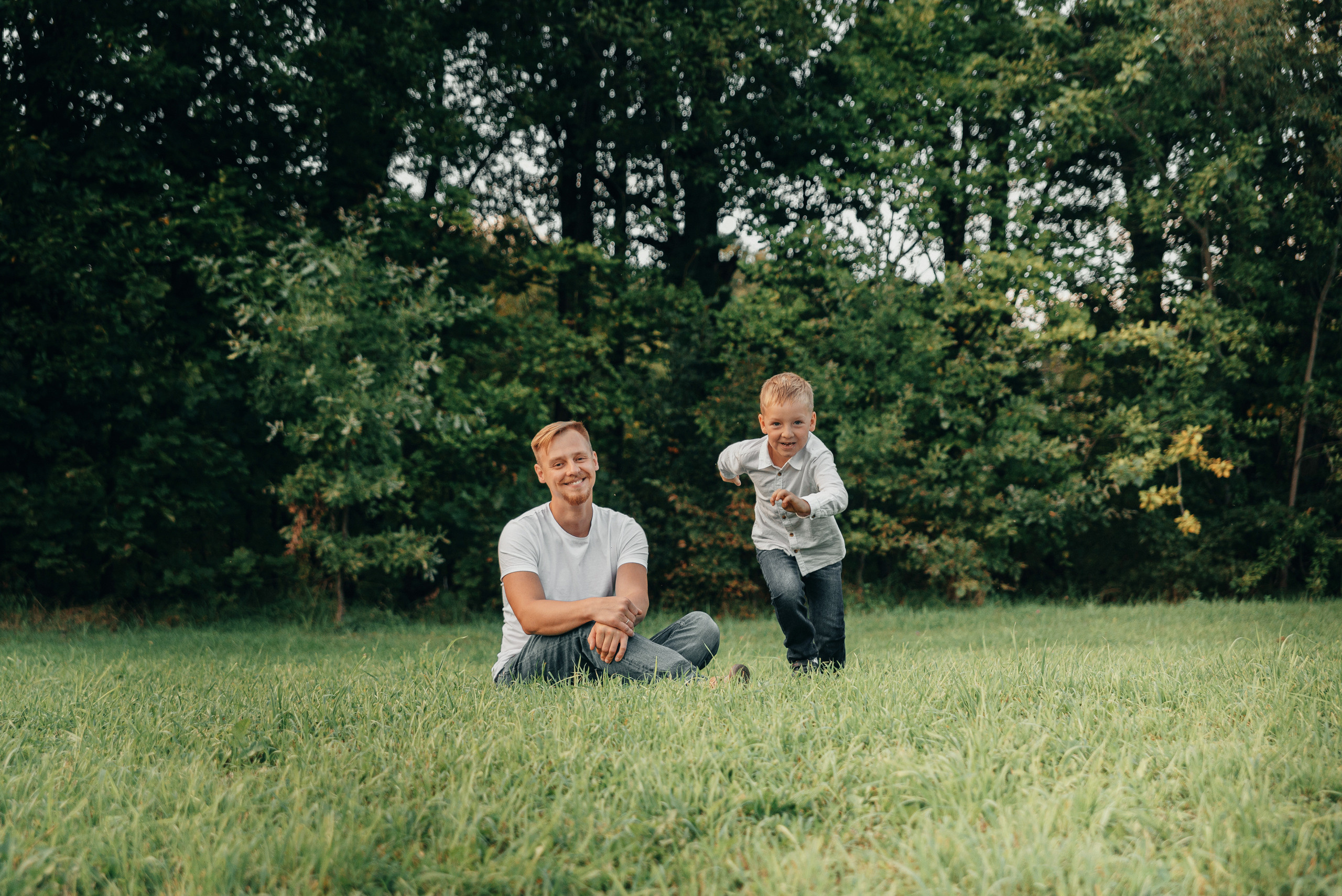 Семейная фотосессия (прогулка). Фотограф Москва