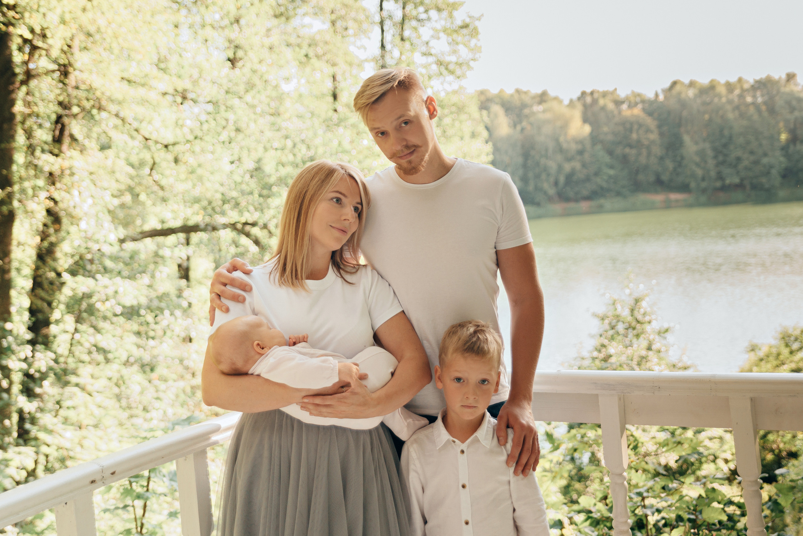 Семейная фотосессия (прогулка). Фотограф Москва