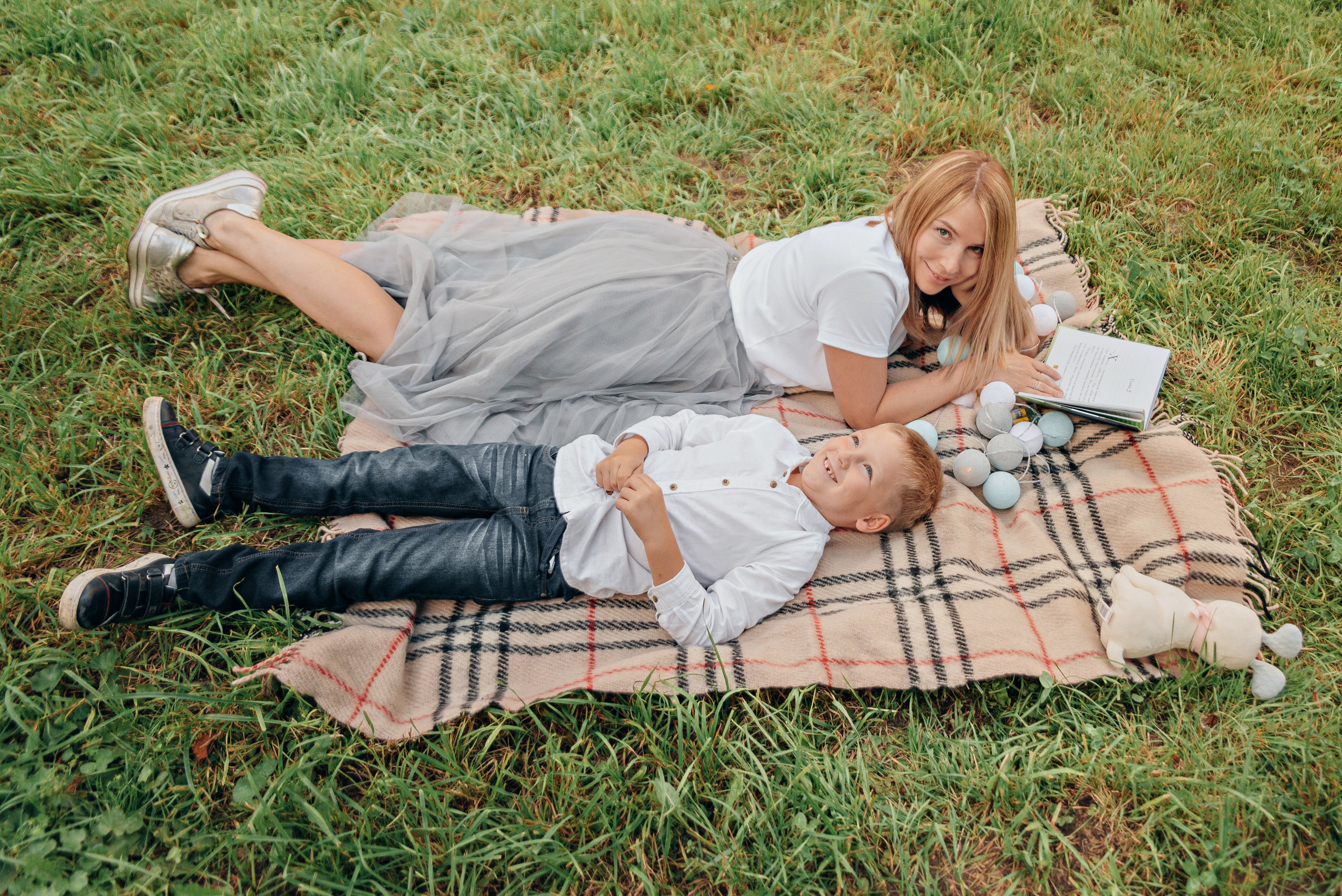 Семейная фотосессия (прогулка). Фотограф Москва