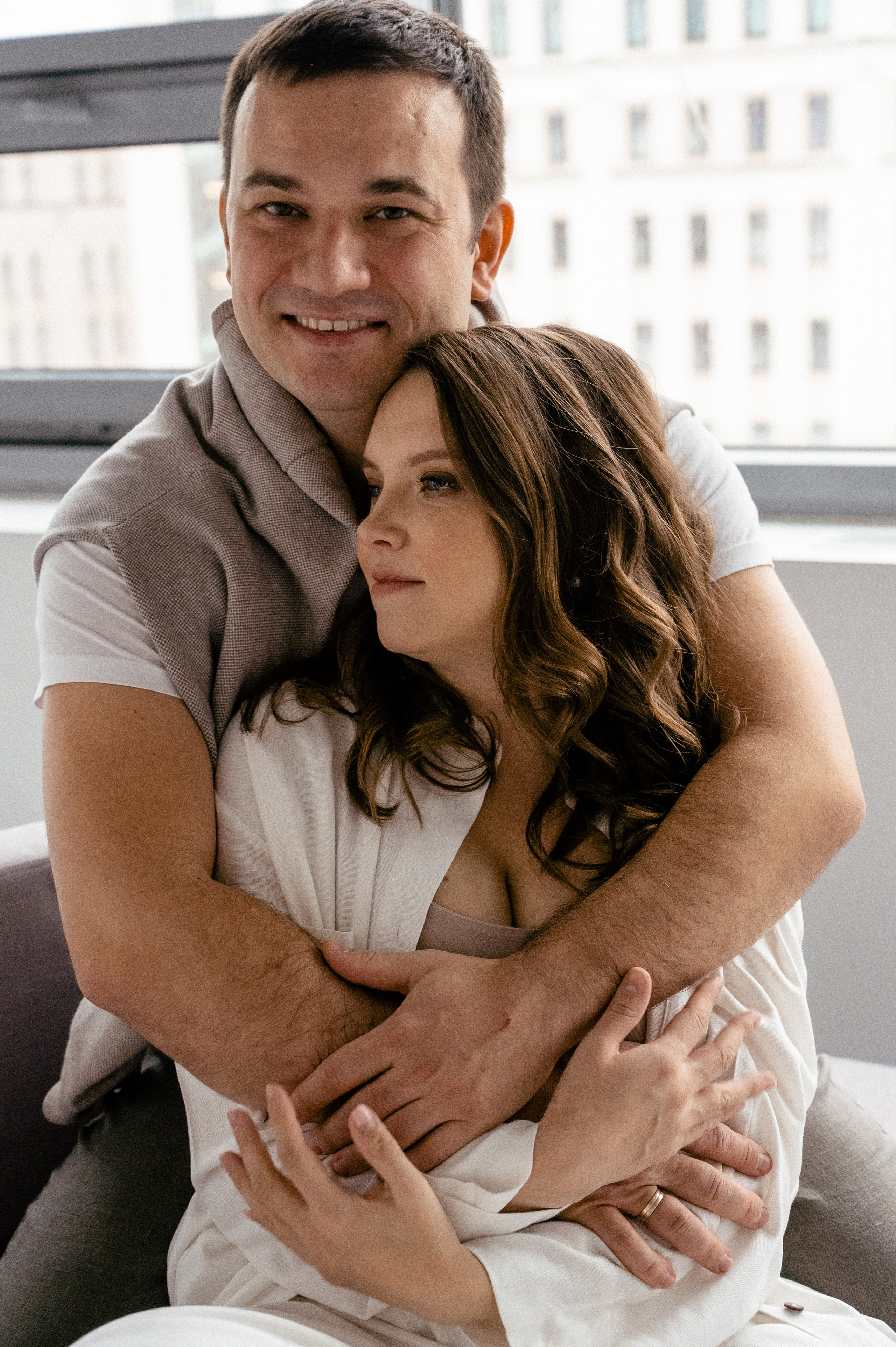 Оксана. Профессиональный фотограф беременности в СПБ. Стильные фотосессии беременности в стиле минимализм и классическая фотография