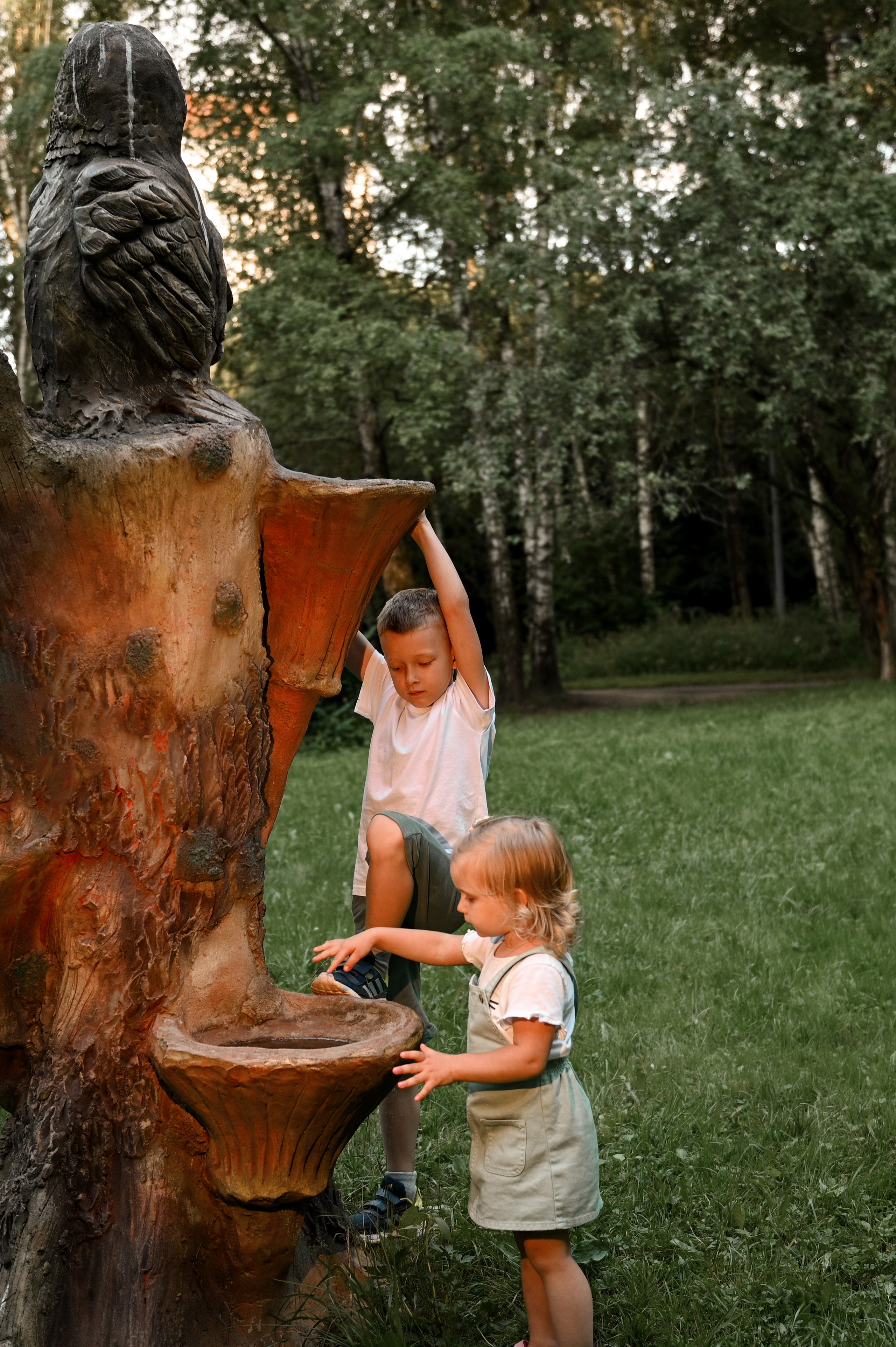 Прогулка в парке для Елены, Алёнки, Андрея и папы Василия. Детский и семейный фотограф в Москве Ульяна Федорова