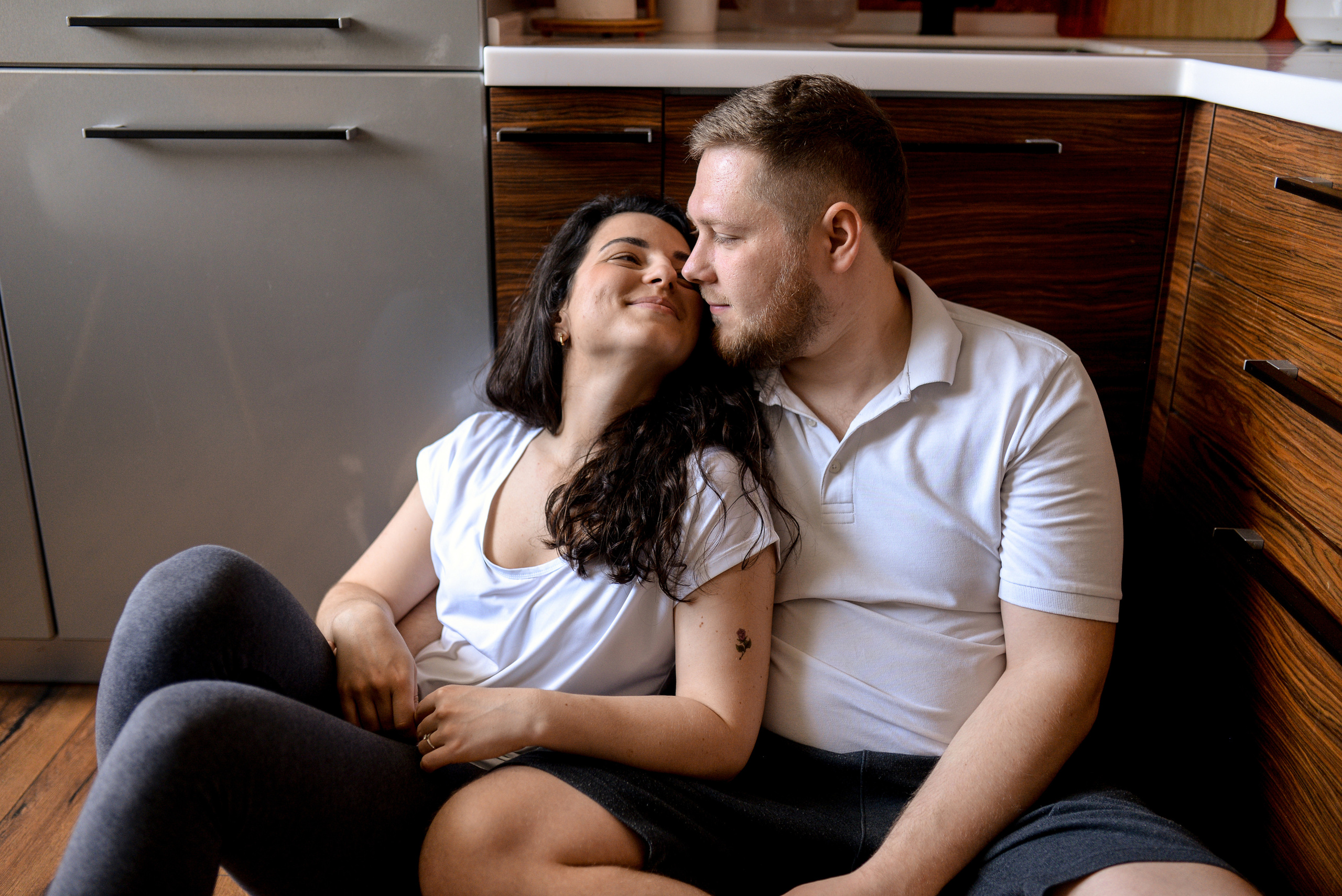 Домашняя съемка для Кати, Саши и Евы. Детский и семейный фотограф в Москве Ульяна Федорова