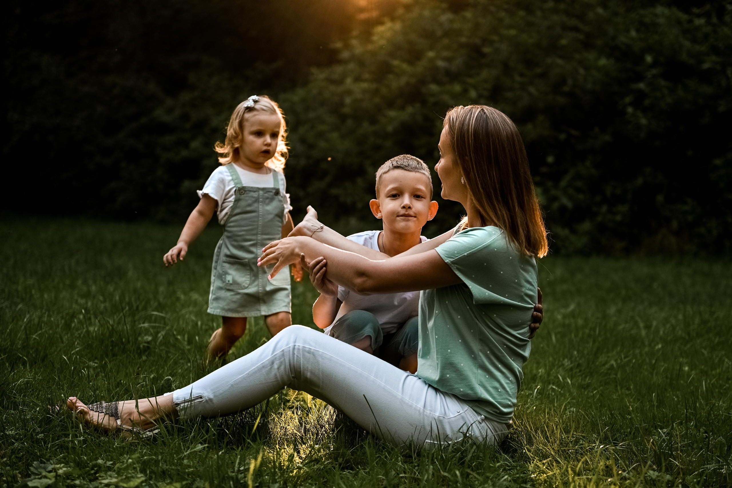 Прогулка в парке для Елены, Алёнки, Андрея и папы Василия. Детский и семейный фотограф в Москве Ульяна Федорова