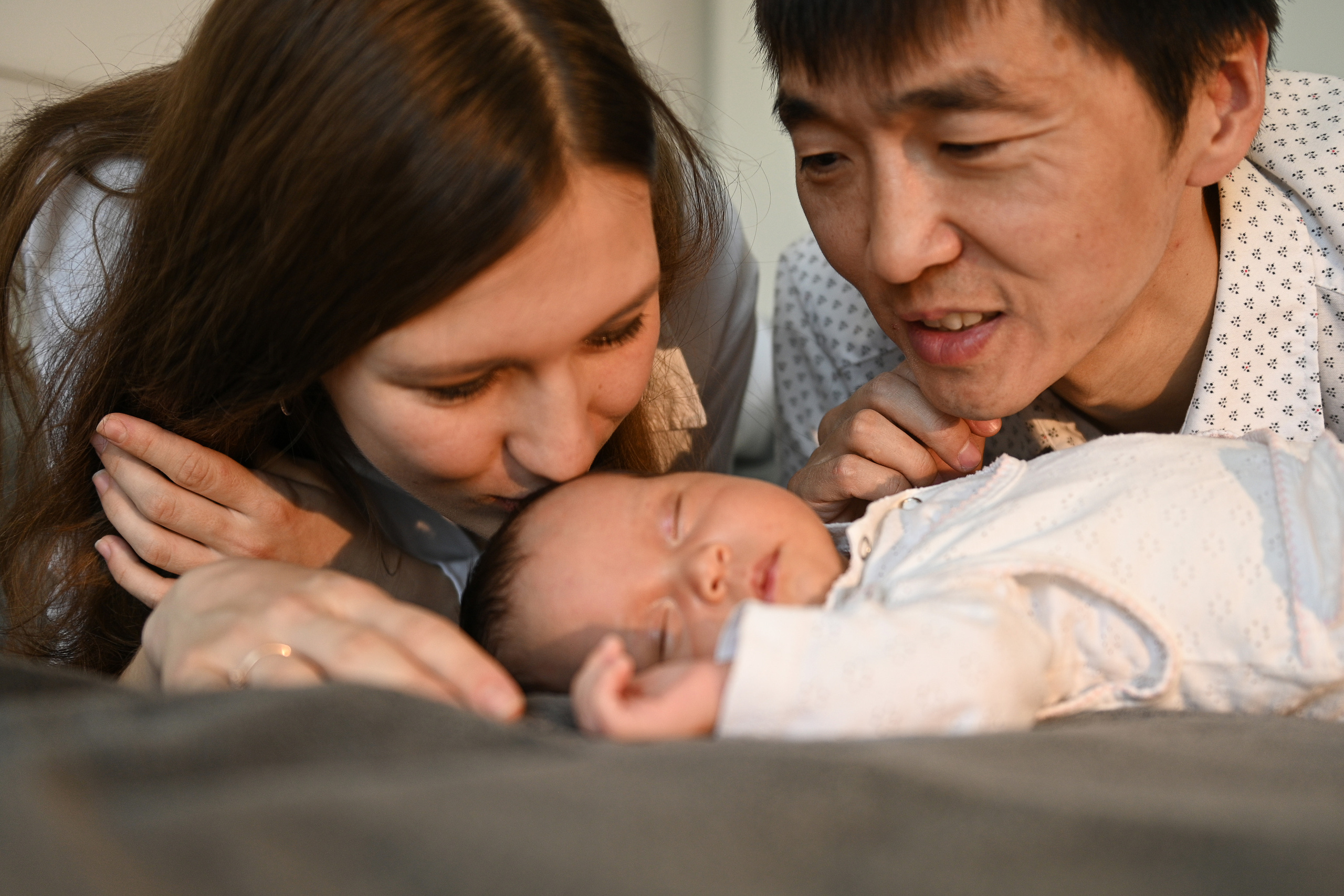 Домашняя съемка для Варвары, Виталия и маленькой Арьяны. Детский и семейный фотограф в Москве Ульяна Федорова