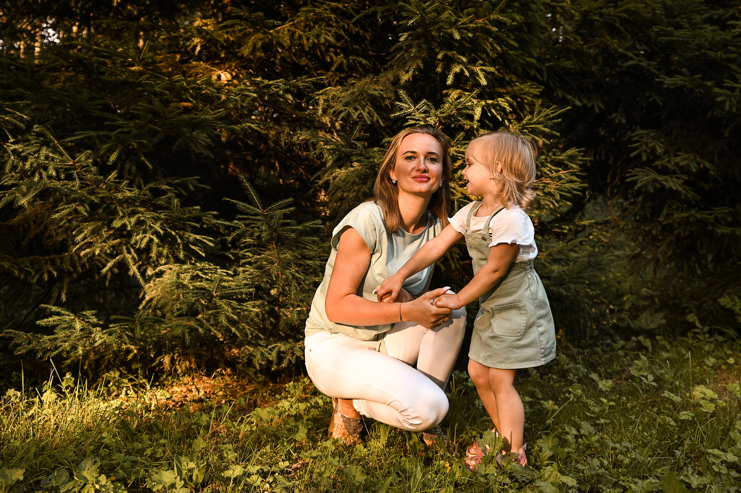 Прогулка в парке для Елены, Алёнки, Андрея и папы Василия. Детский и семейный фотограф в Москве Ульяна Федорова