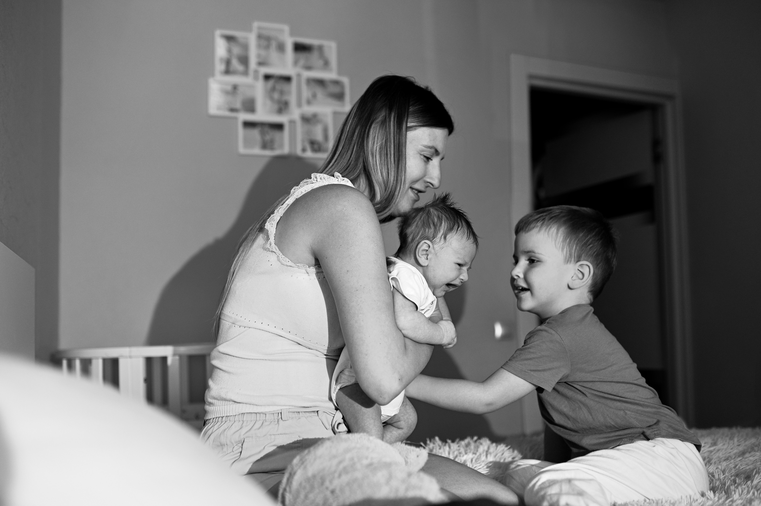 Домашняя съемка для Юли, Максима и маленького Даниила. Детский и семейный фотограф в Москве Ульяна Федорова