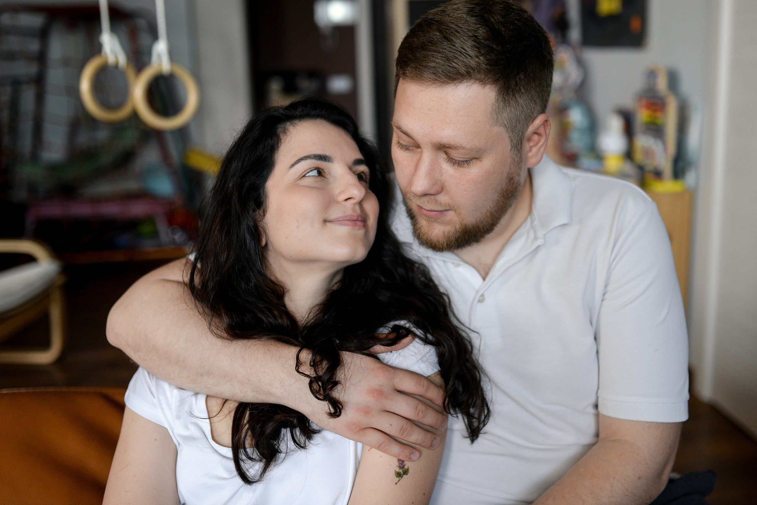 Домашняя съемка для Кати, Саши и Евы. Детский и семейный фотограф в Москве Ульяна Федорова