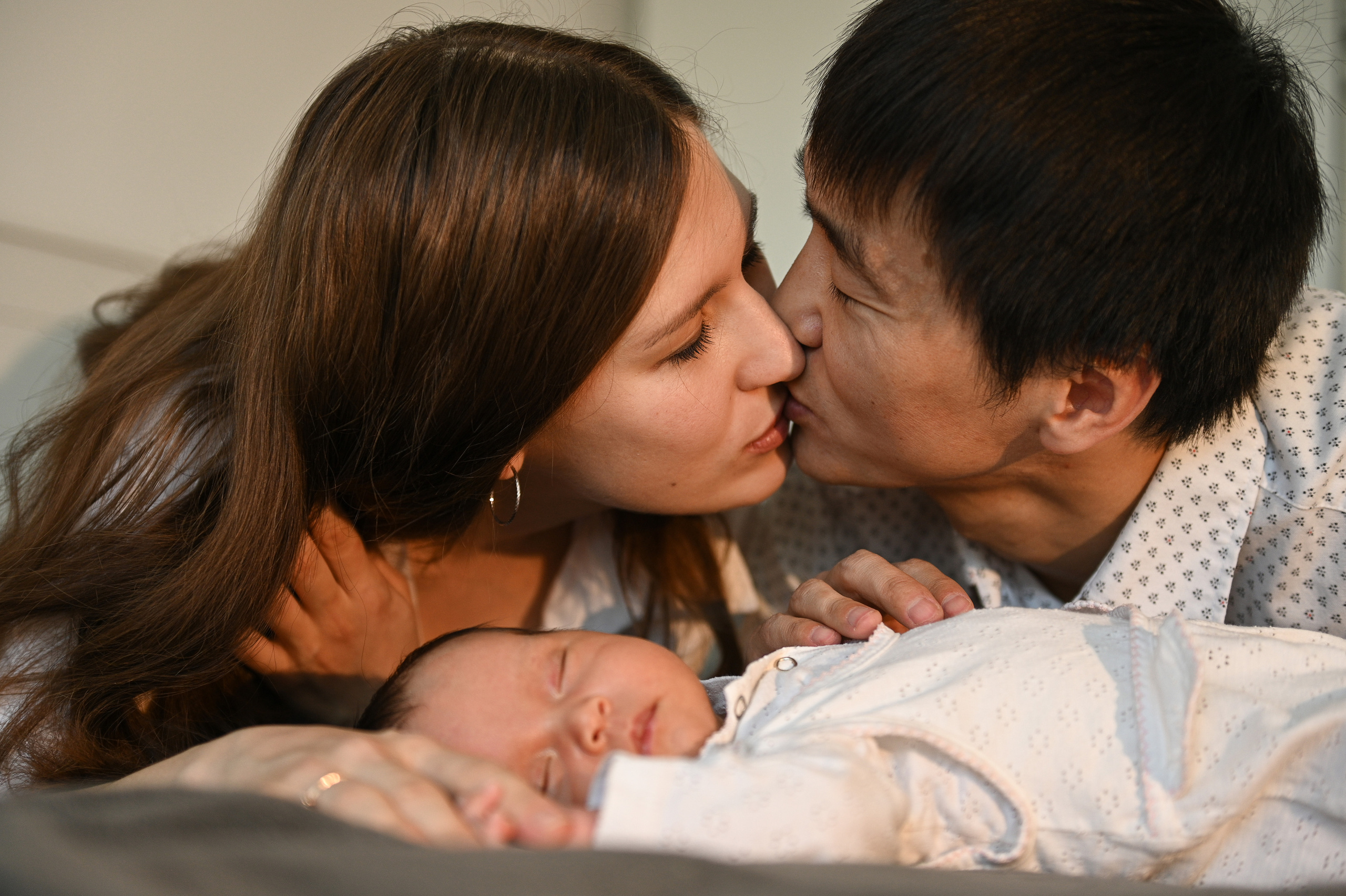 Домашняя съемка для Варвары, Виталия и маленькой Арьяны. Детский и семейный фотограф в Москве Ульяна Федорова