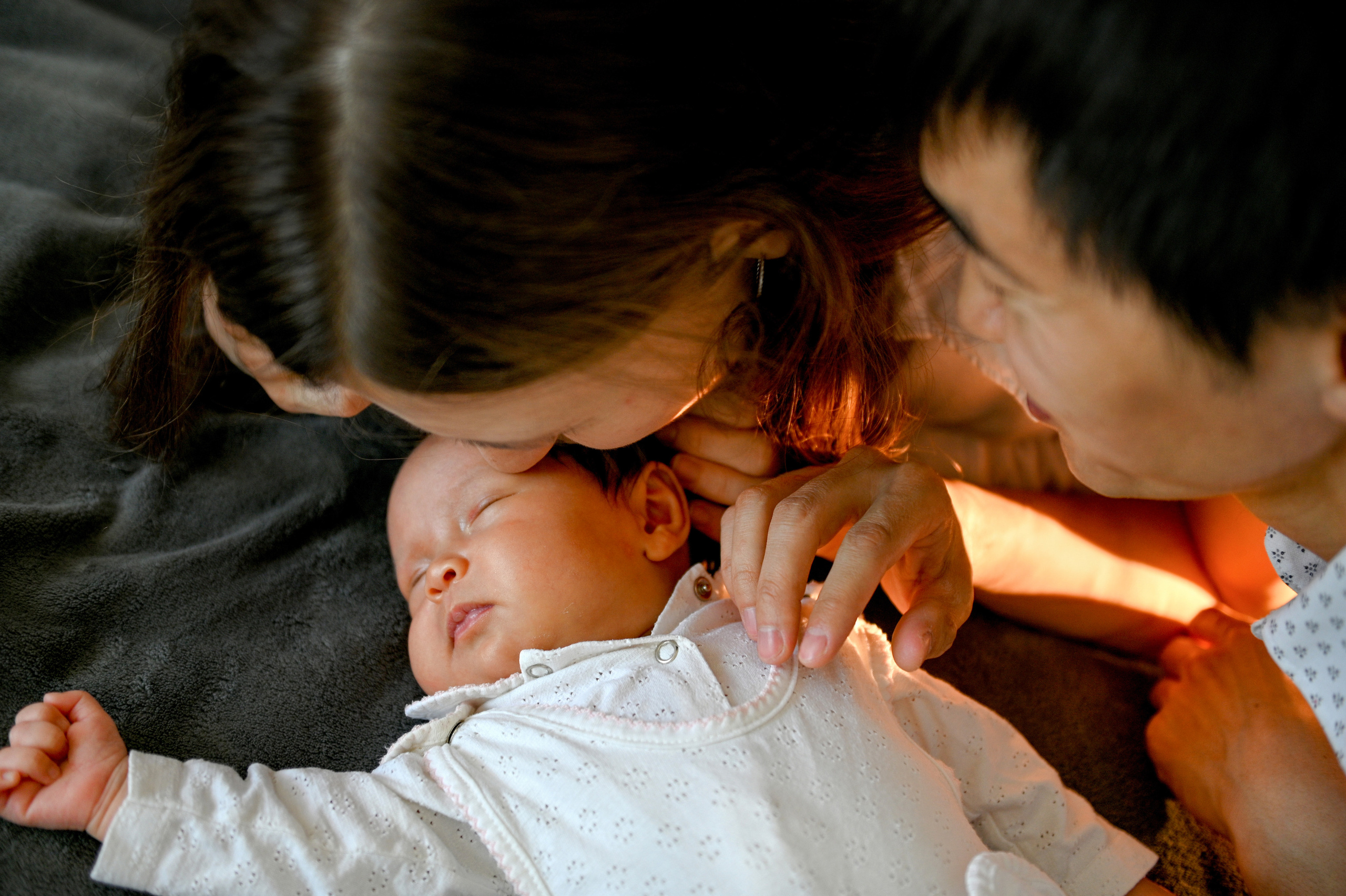 Домашняя съемка для Варвары, Виталия и маленькой Арьяны. Детский и семейный фотограф в Москве Ульяна Федорова