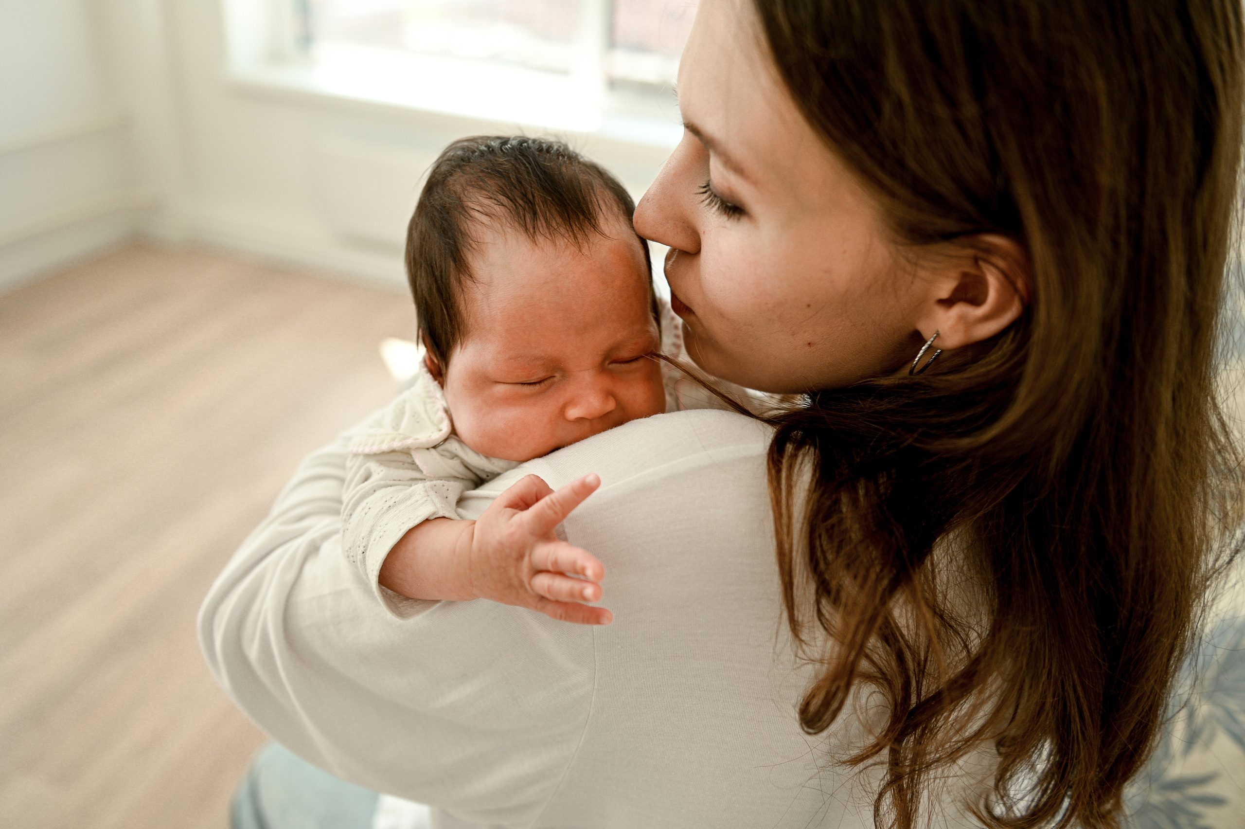 Домашняя съемка для Варвары, Виталия и маленькой Арьяны. Детский и семейный фотограф в Москве Ульяна Федорова