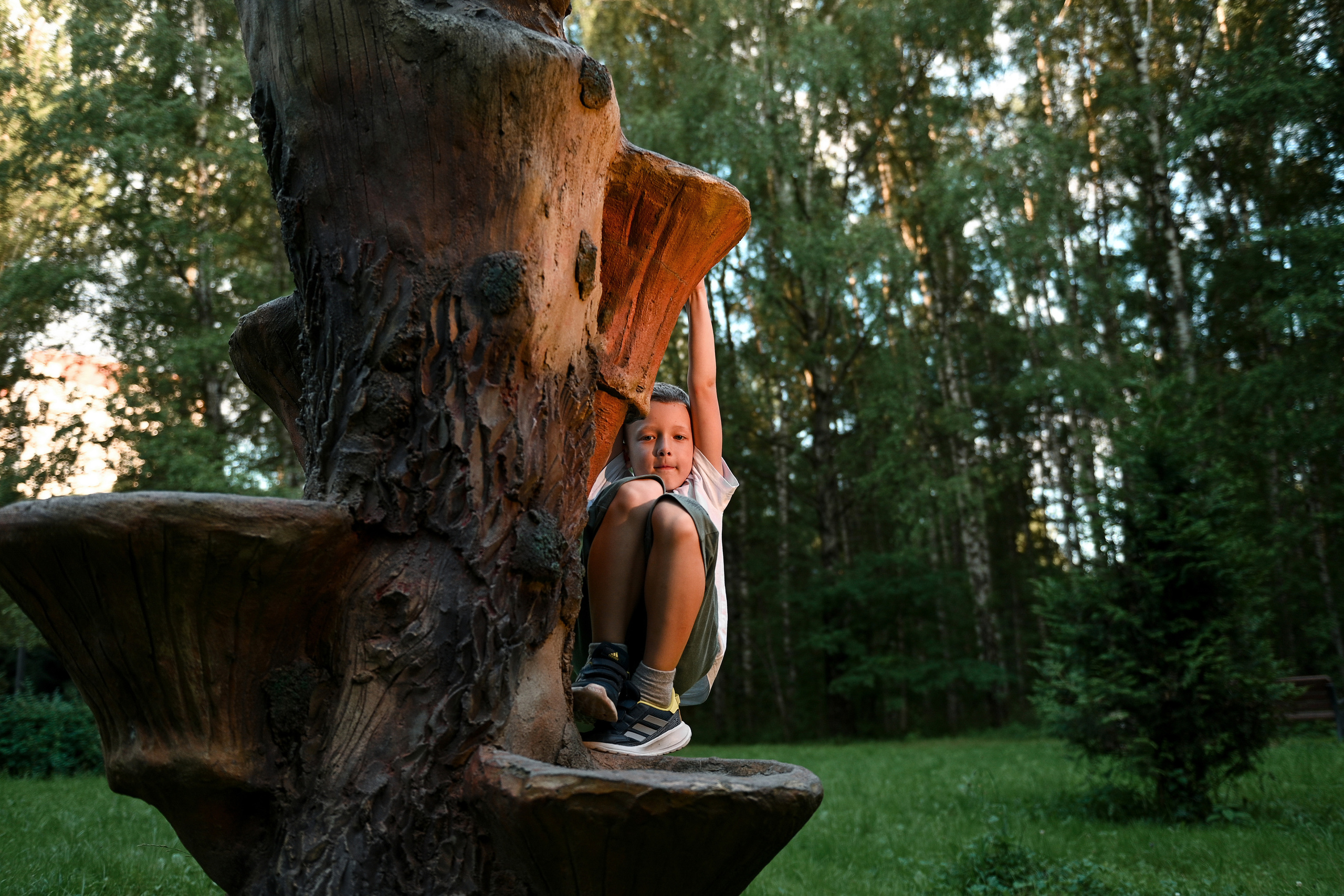 Прогулка в парке для Елены, Алёнки, Андрея и папы Василия. Детский и семейный фотограф в Москве Ульяна Федорова