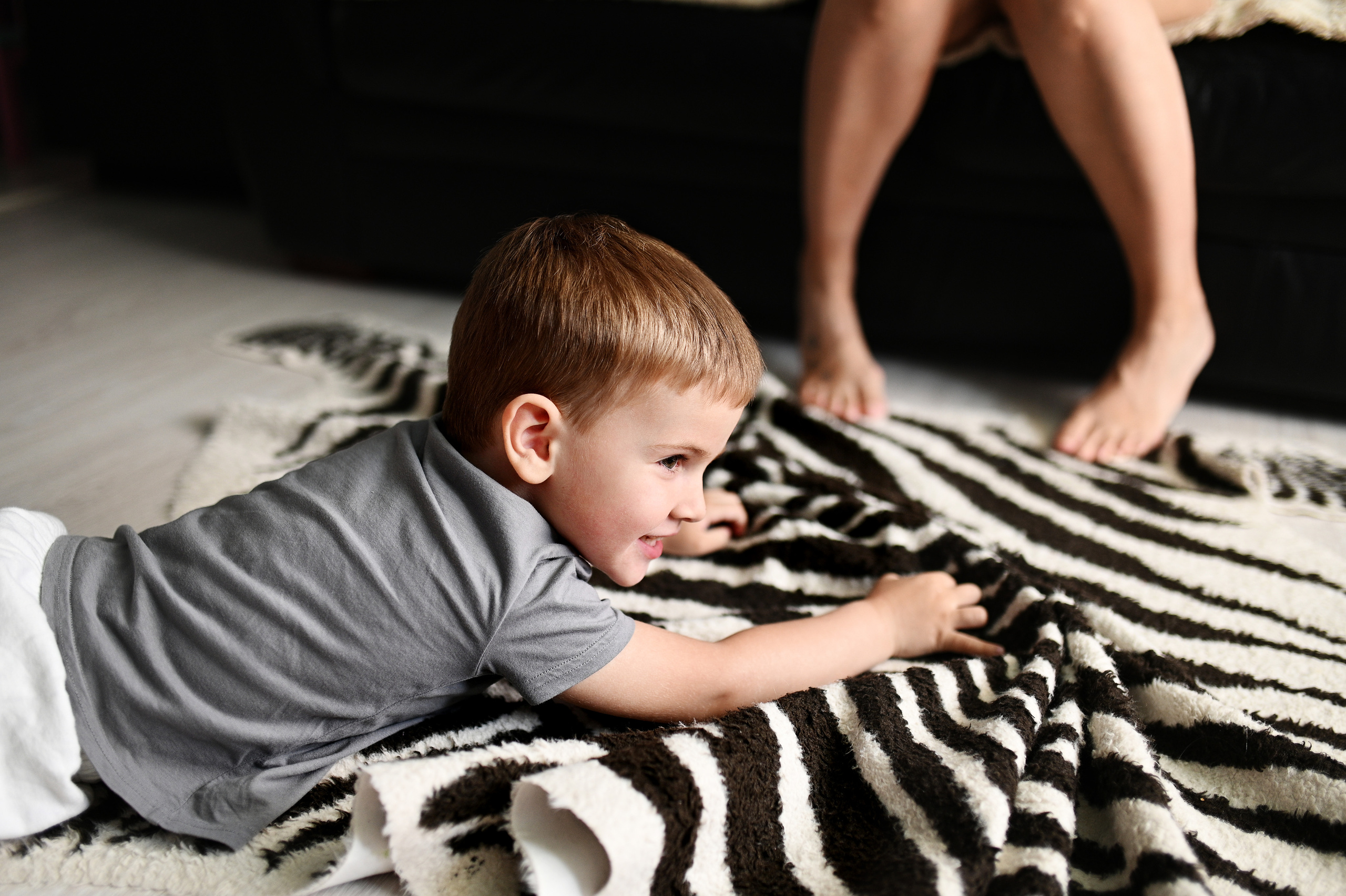 Домашняя съемка для Юли, Максима и маленького Даниила. Детский и семейный фотограф в Москве Ульяна Федорова