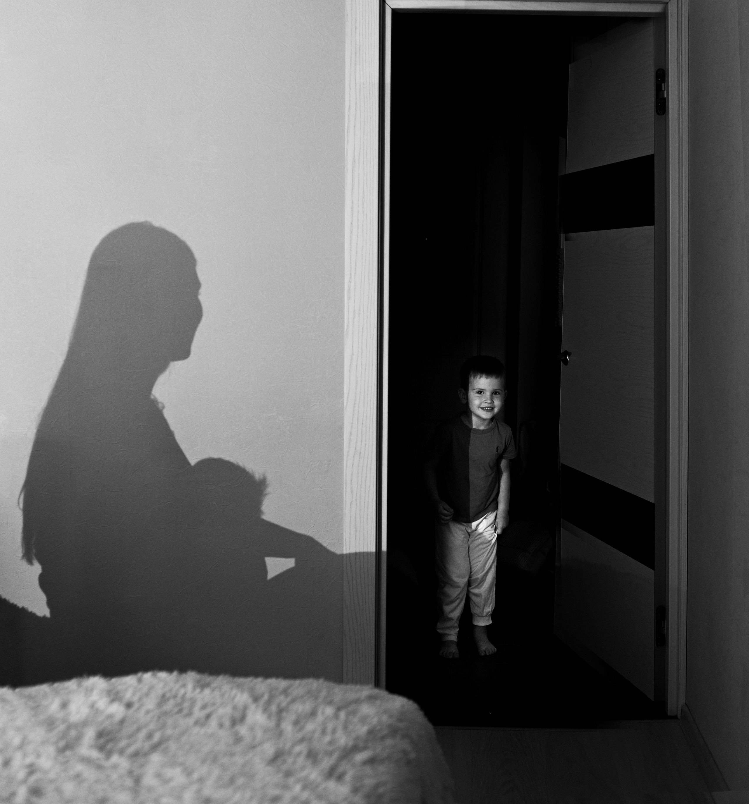 Домашняя съемка для Юли, Максима и маленького Даниила. Детский и семейный фотограф в Москве Ульяна Федорова