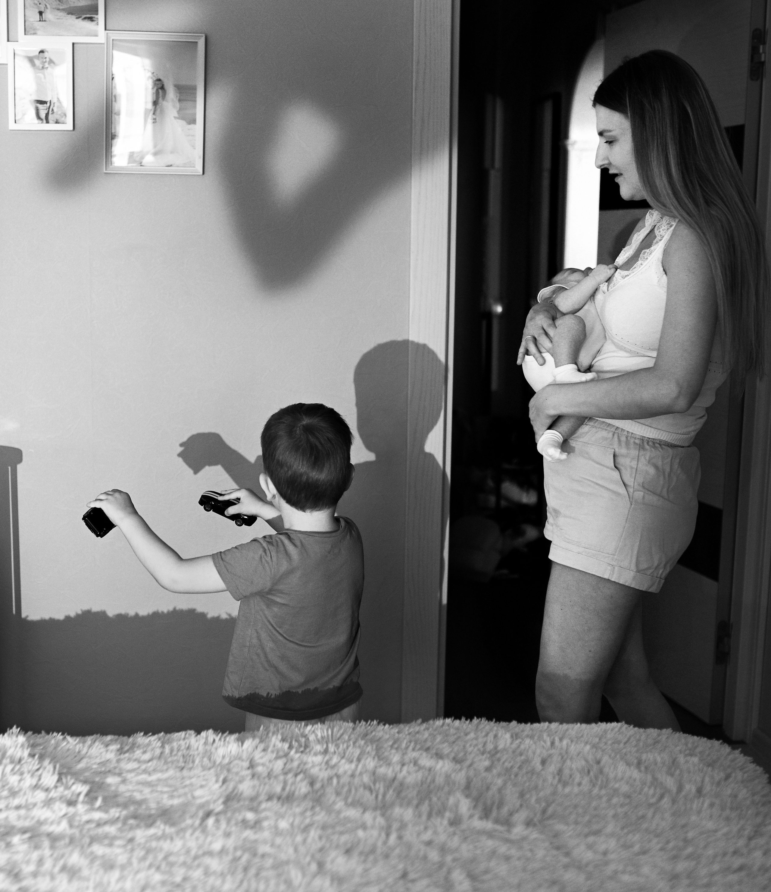 Домашняя съемка для Юли, Максима и маленького Даниила. Детский и семейный фотограф в Москве Ульяна Федорова