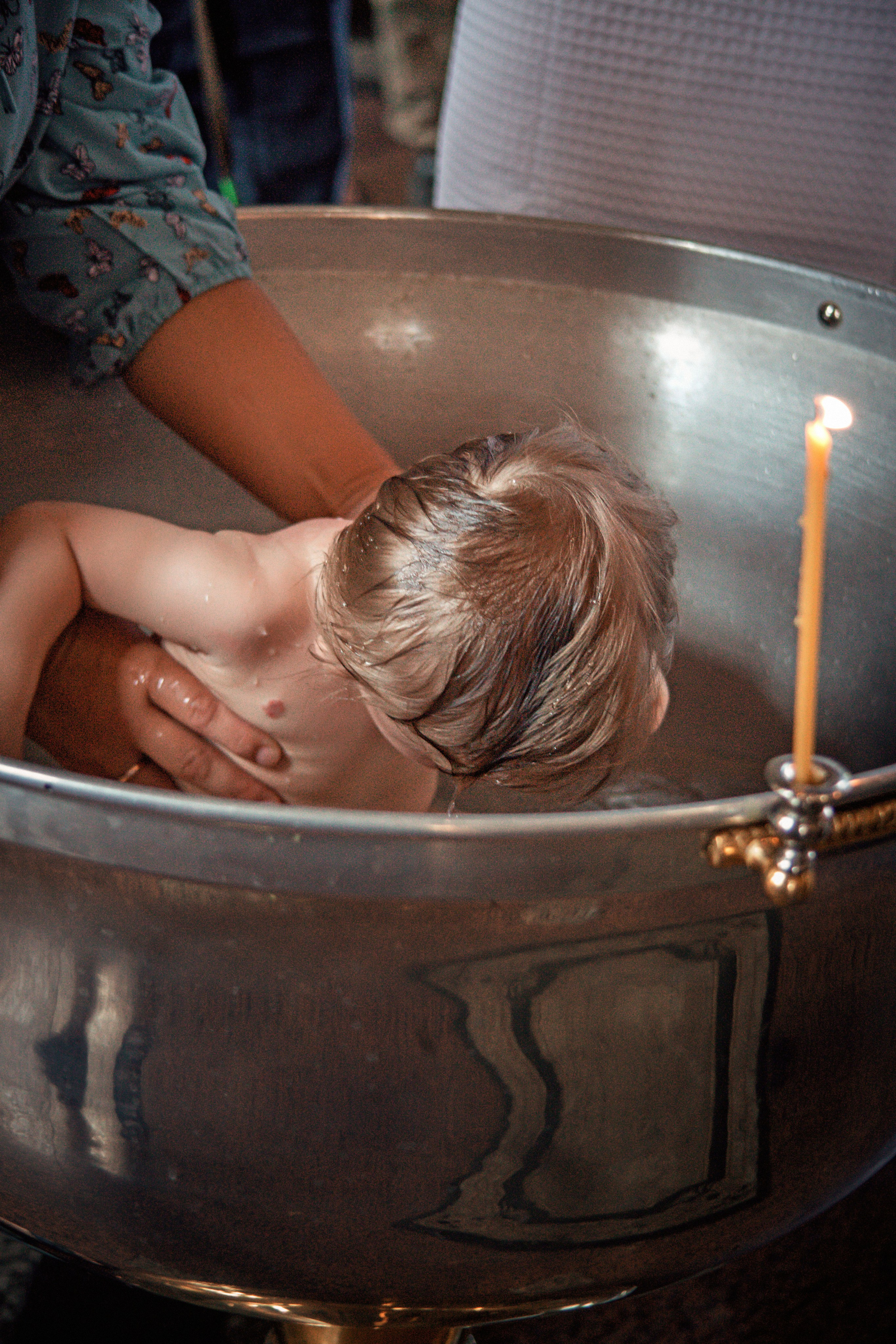 Общее крещение. Семейный и детский фотограф в Москве Ольга Кривенцова