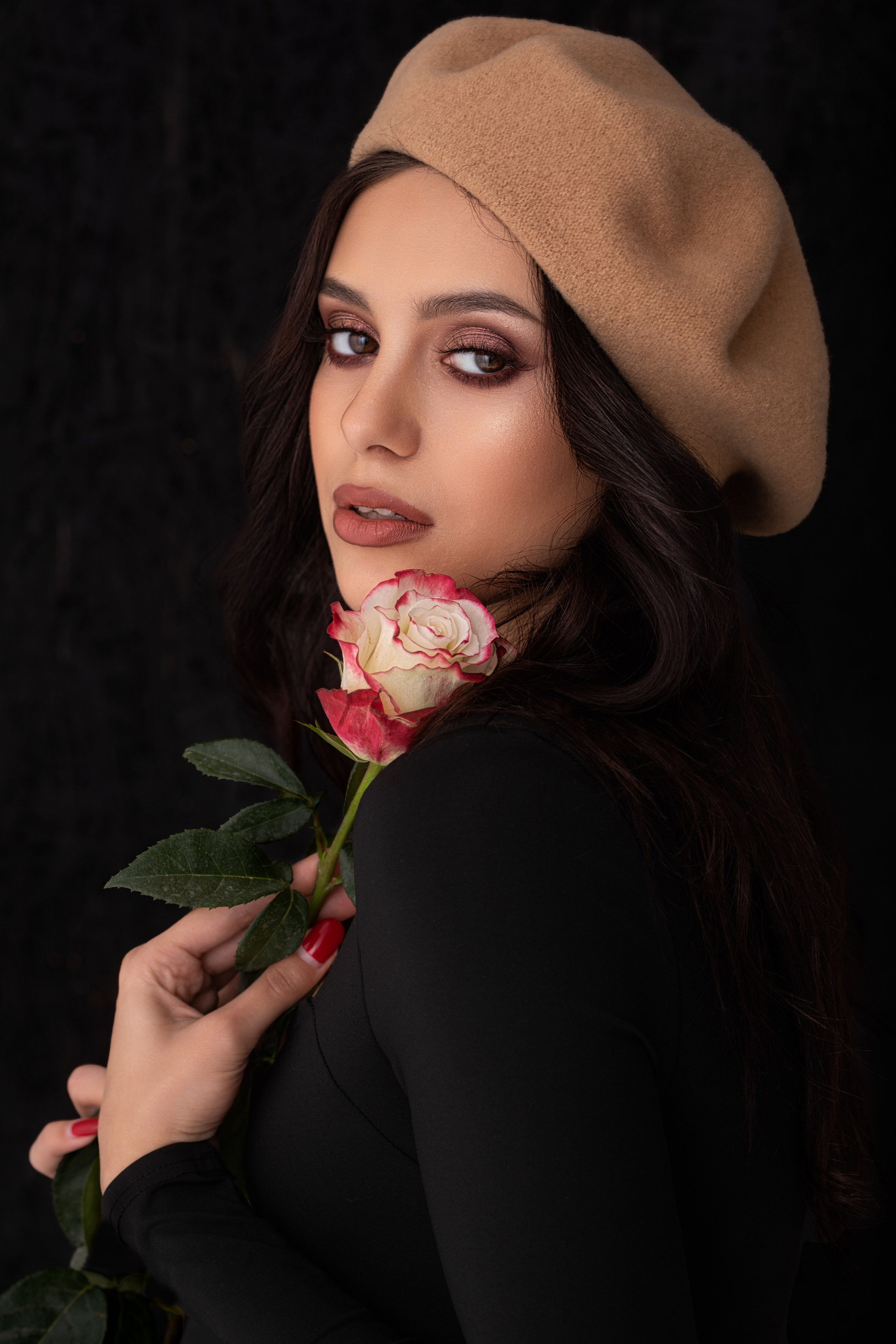 Съемка с Марианной в студии на циклораме в формате для «себя»