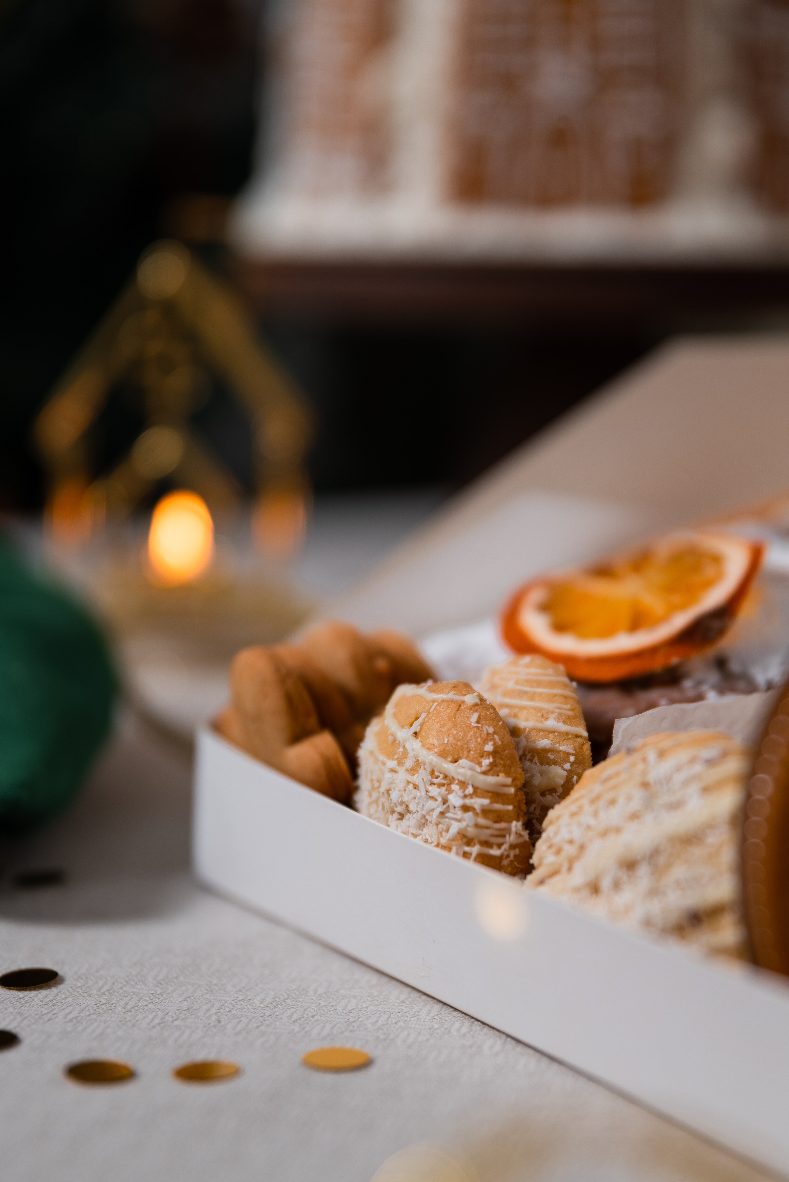 Новогодняя коллекция для кондитерской. Свадебный и семейный фотограф Юлия Чернобай | Подольск, Москва, Московская область