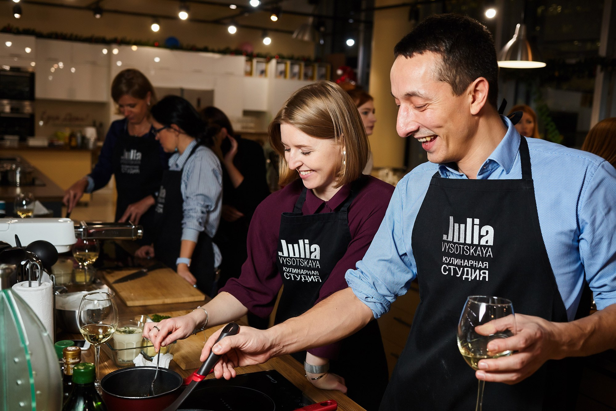 Кулинарный тимбилдинг. Профессиональный портретный фотограф в Москве Владимир Глаголев