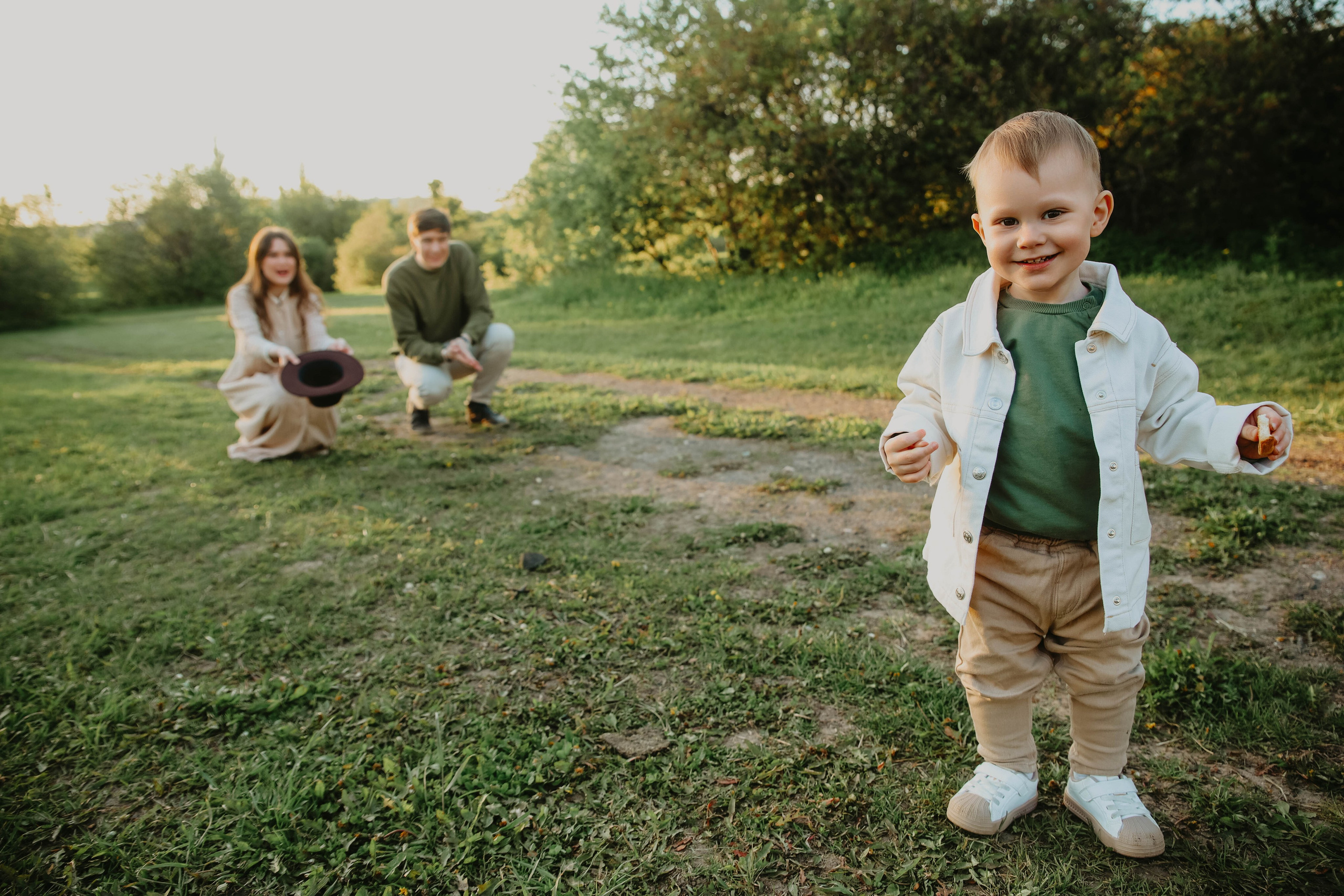 Семейная фотосессия с детьми в парке Коломенское. Свадебный и семейный фотограф в Москве
