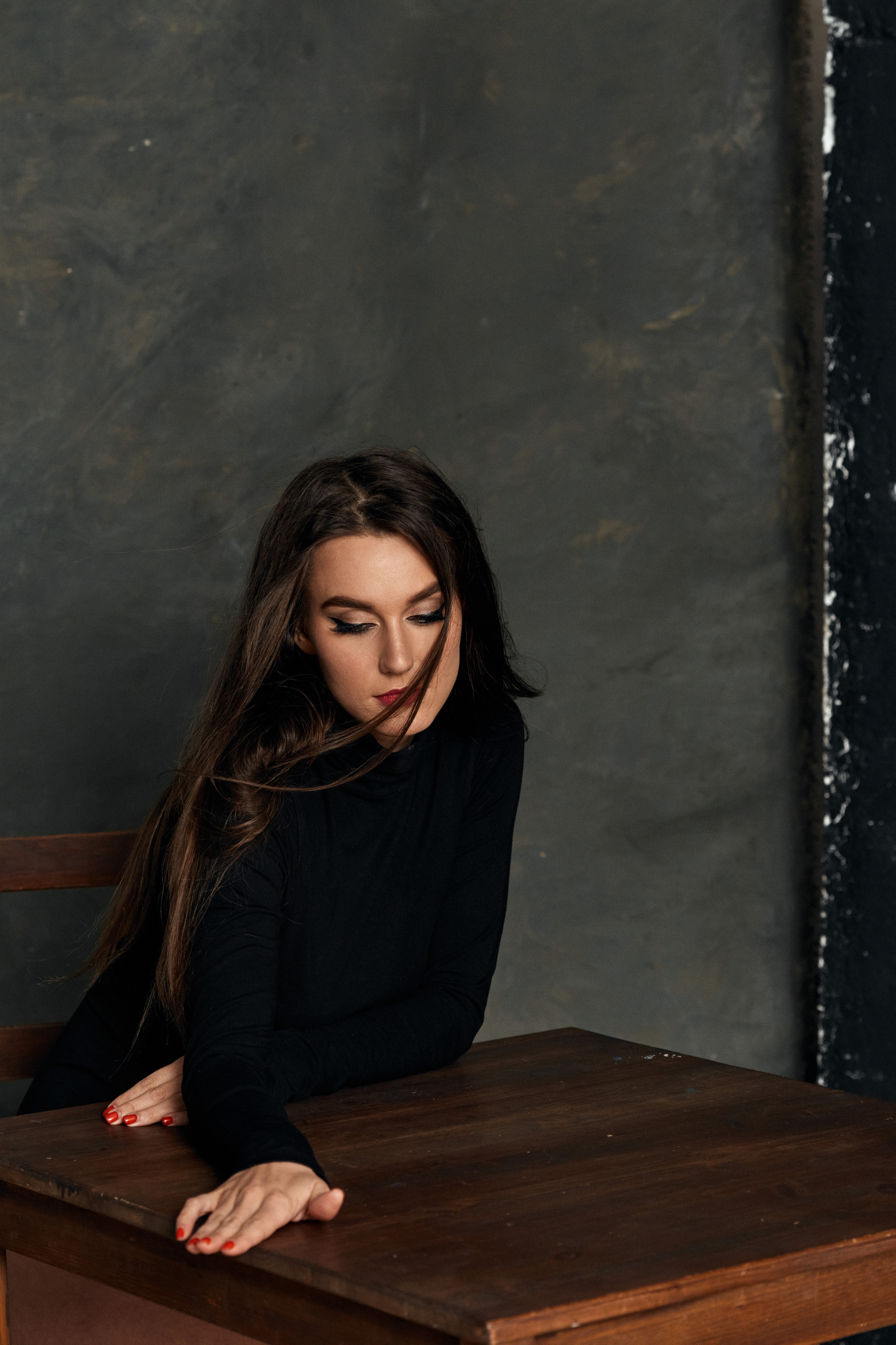 Студийная индивидуальная фотосессия. Портретный фотограф в Санкт-Петербурге Анна Тукаева