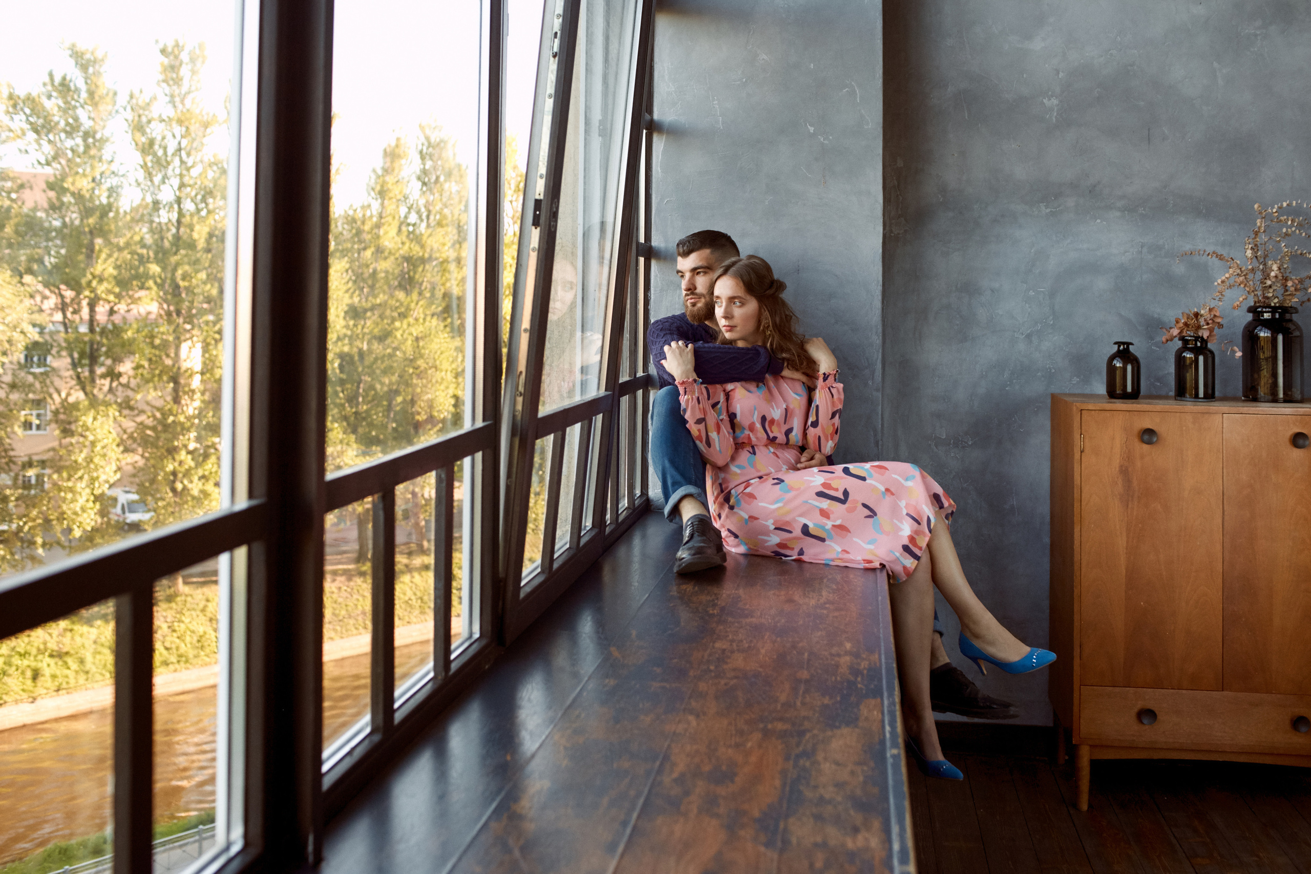 Стильная фотоистория для влюбленных. Портретный фотограф в Санкт-Петербурге Анна Тукаева