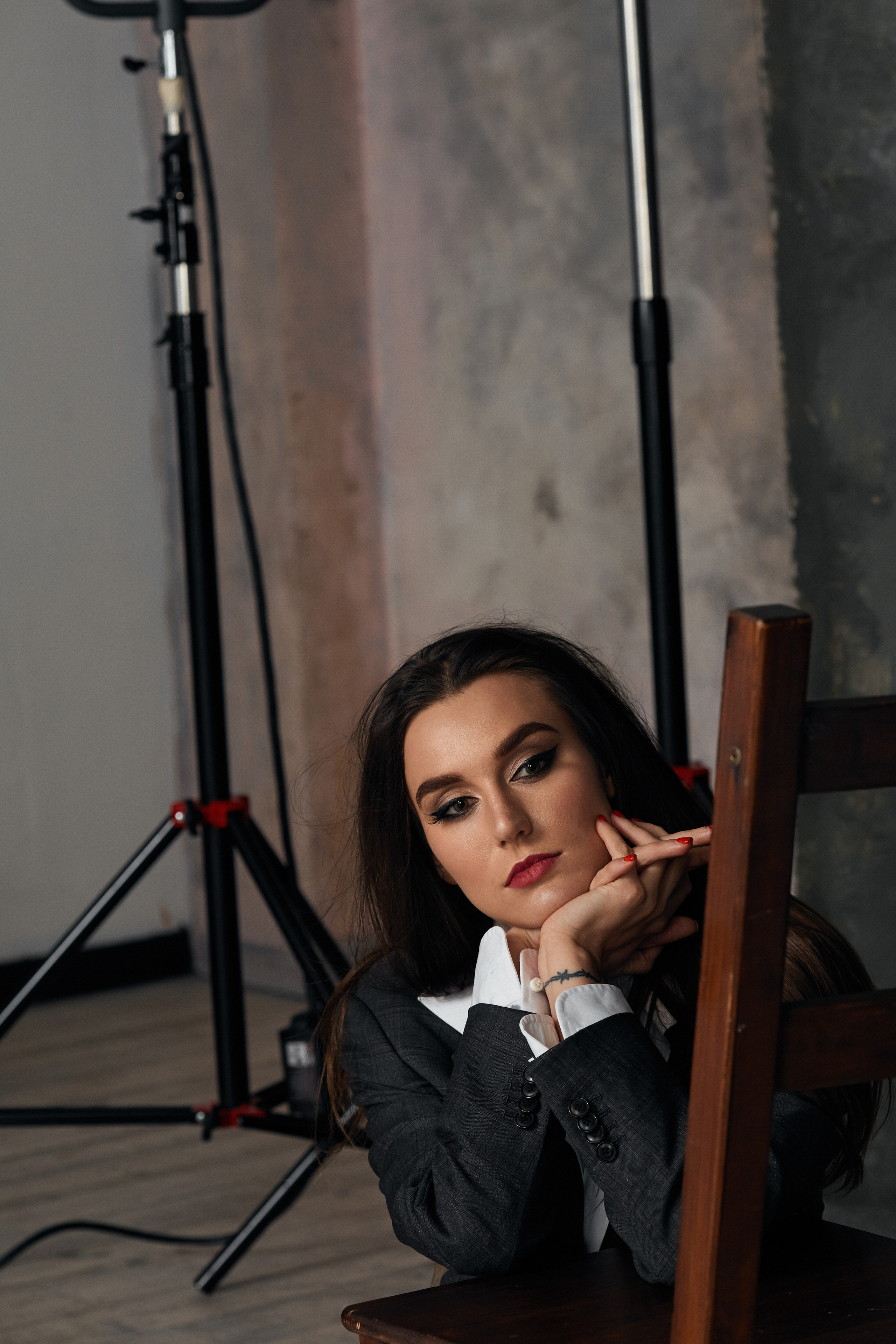 Студийная индивидуальная фотосессия. Портретный фотограф в Санкт-Петербурге Анна Тукаева