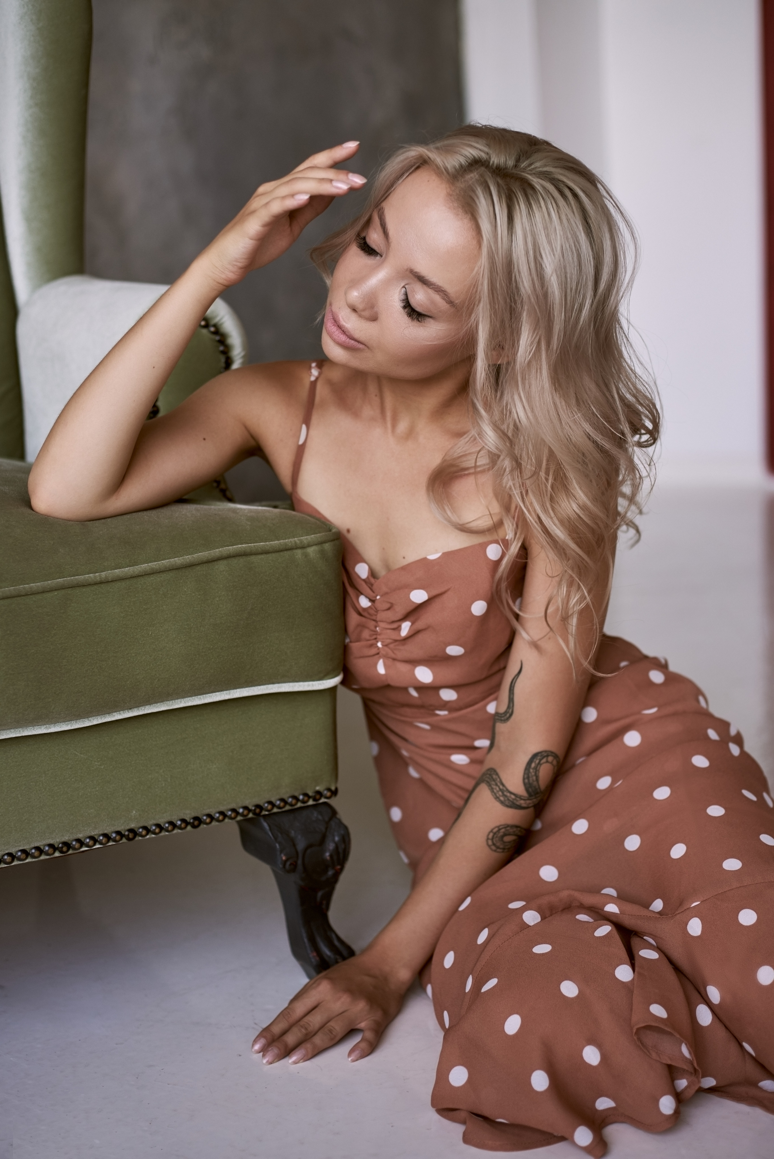 Студийная индивидуальная фотосессия. Портретный фотограф в Санкт-Петербурге Анна Тукаева