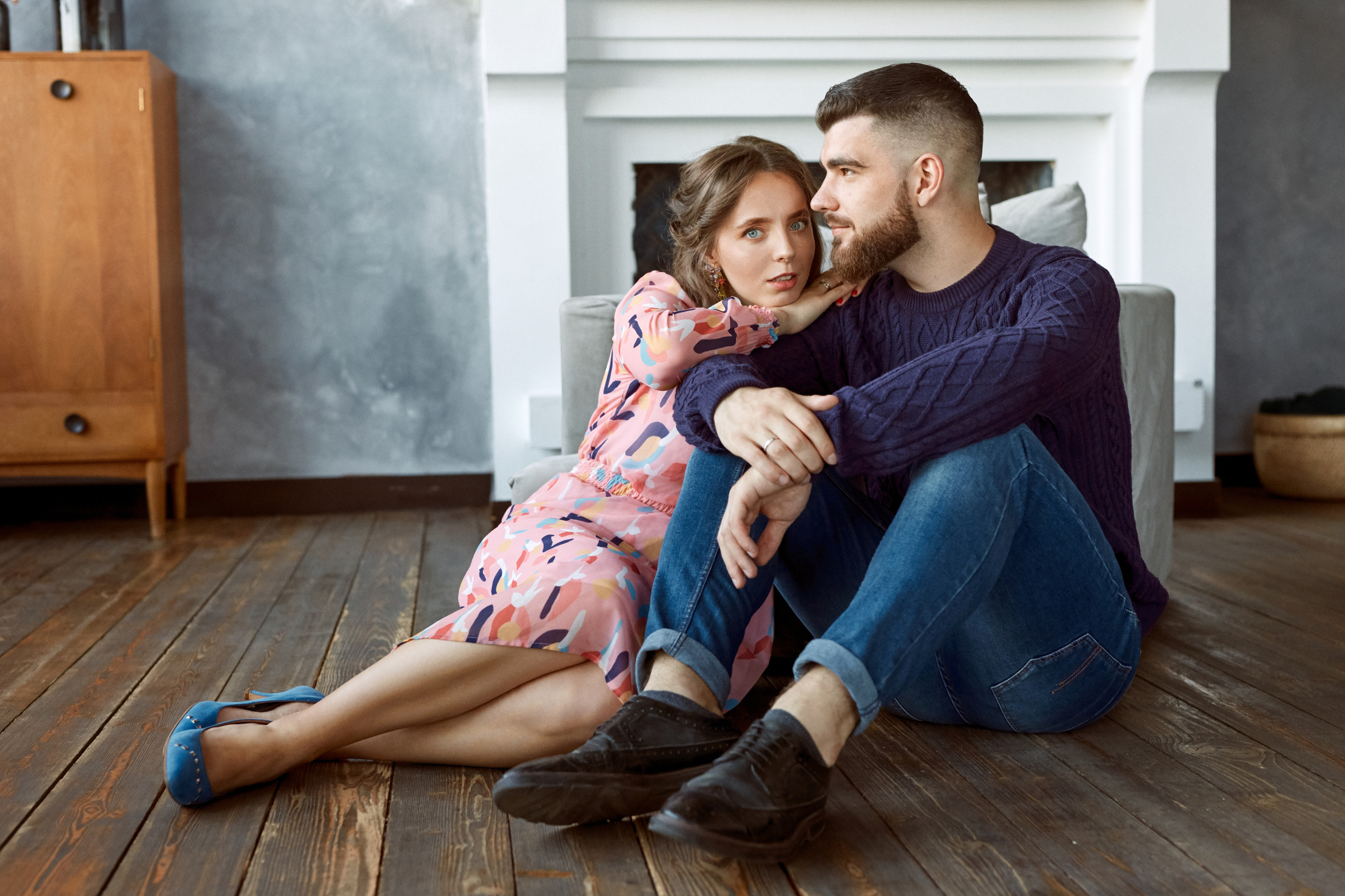 Стильная фотоистория для влюбленных. Портретный фотограф в Санкт-Петербурге Анна Тукаева