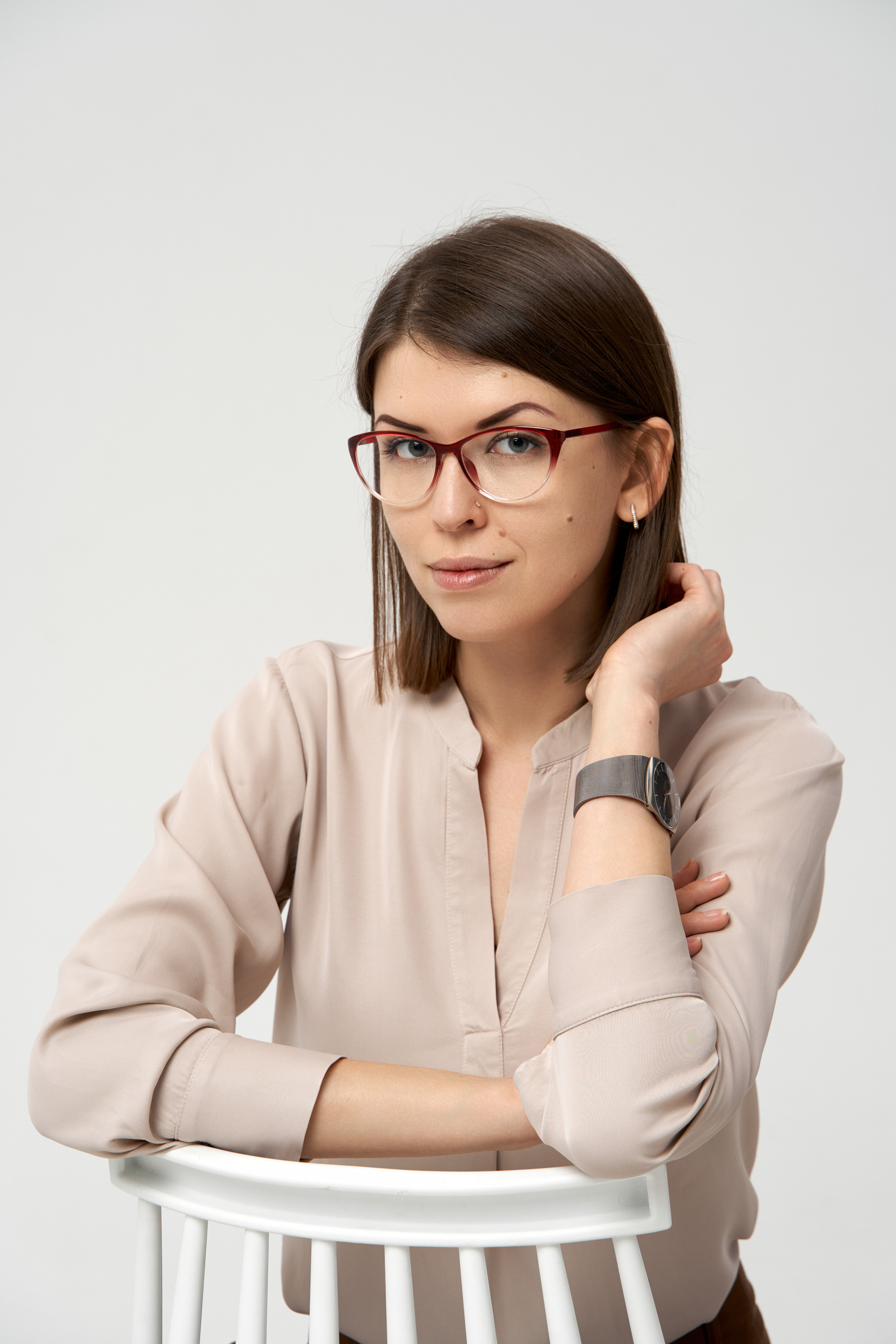 Деловая съемка в студии. Портретный фотограф в Санкт-Петербурге Анна Тукаева