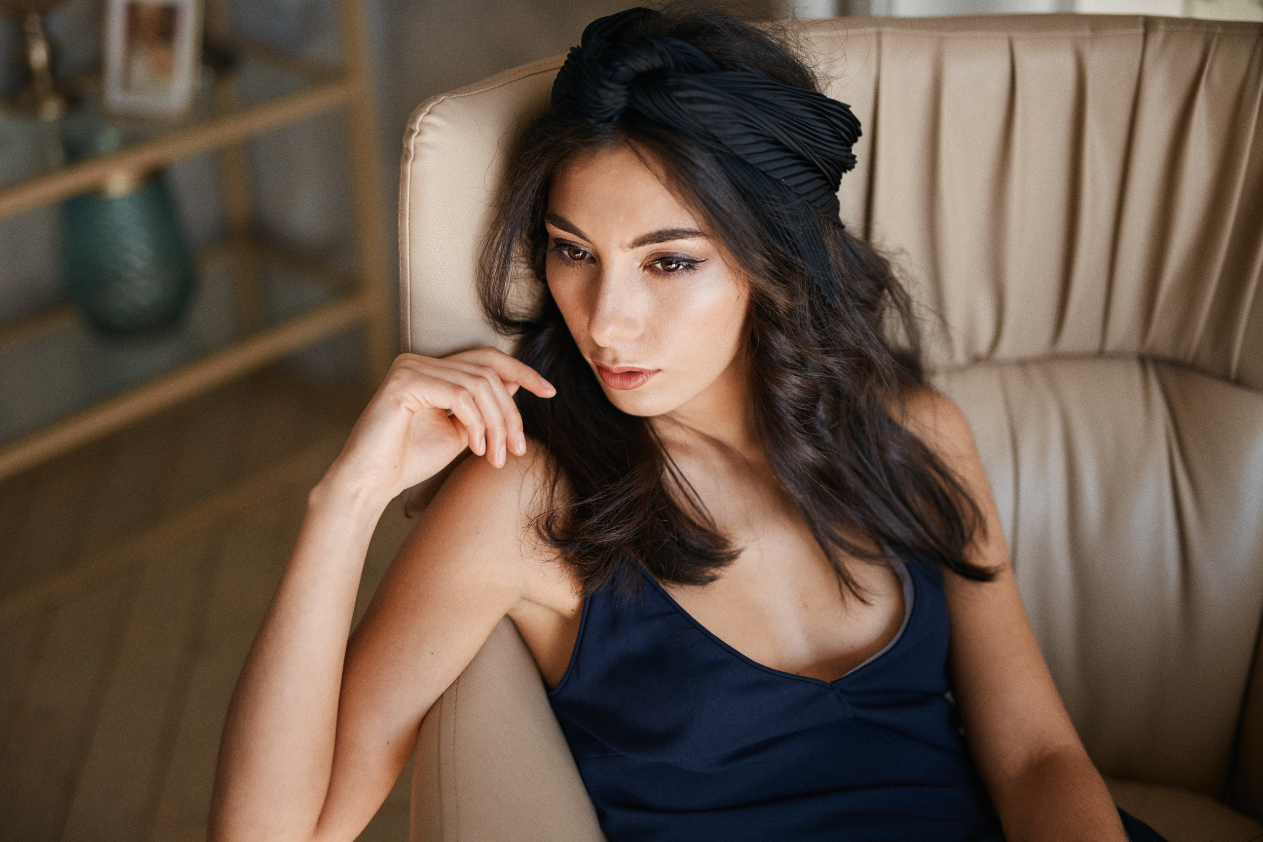 Студийная индивидуальная фотосессия. Портретный фотограф в Санкт-Петербурге Анна Тукаева